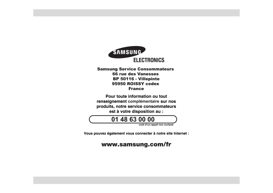 Samsung MW872/XEF manual 