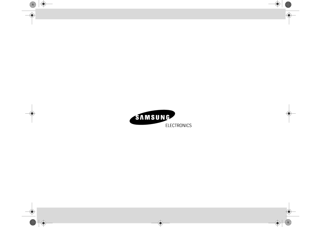 Samsung MW87W-S/XEC manual 