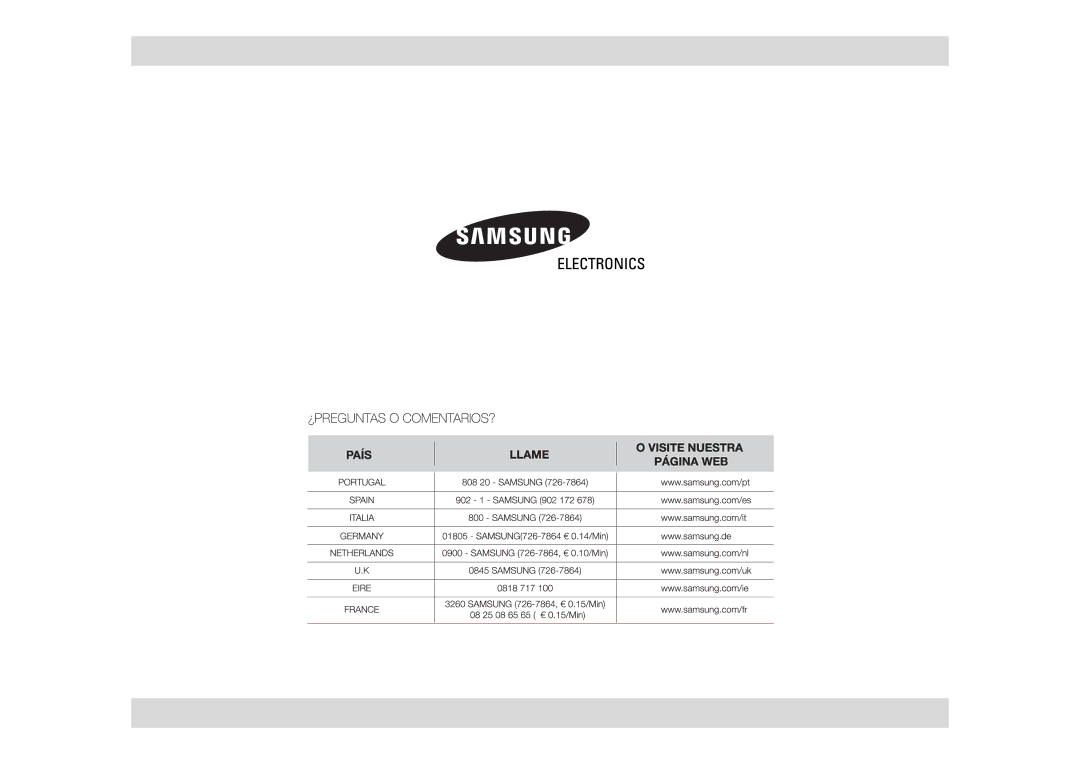 Samsung MW89MST/XEC manual 