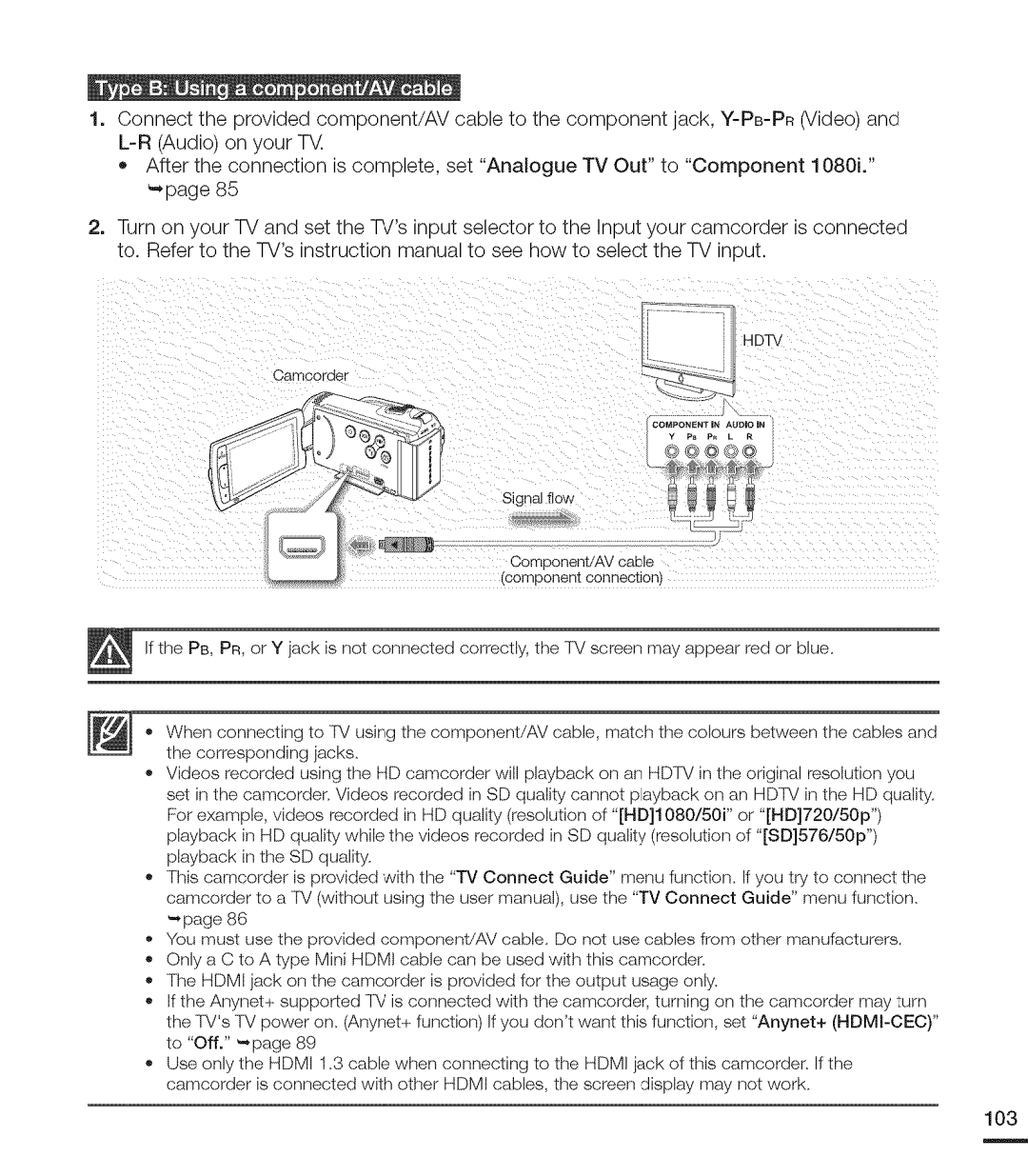 Samsung MX-H200RP, MX-H220RP, MX-H205RP, MX-H204RP, MX-H203RP user manual Hdtv 