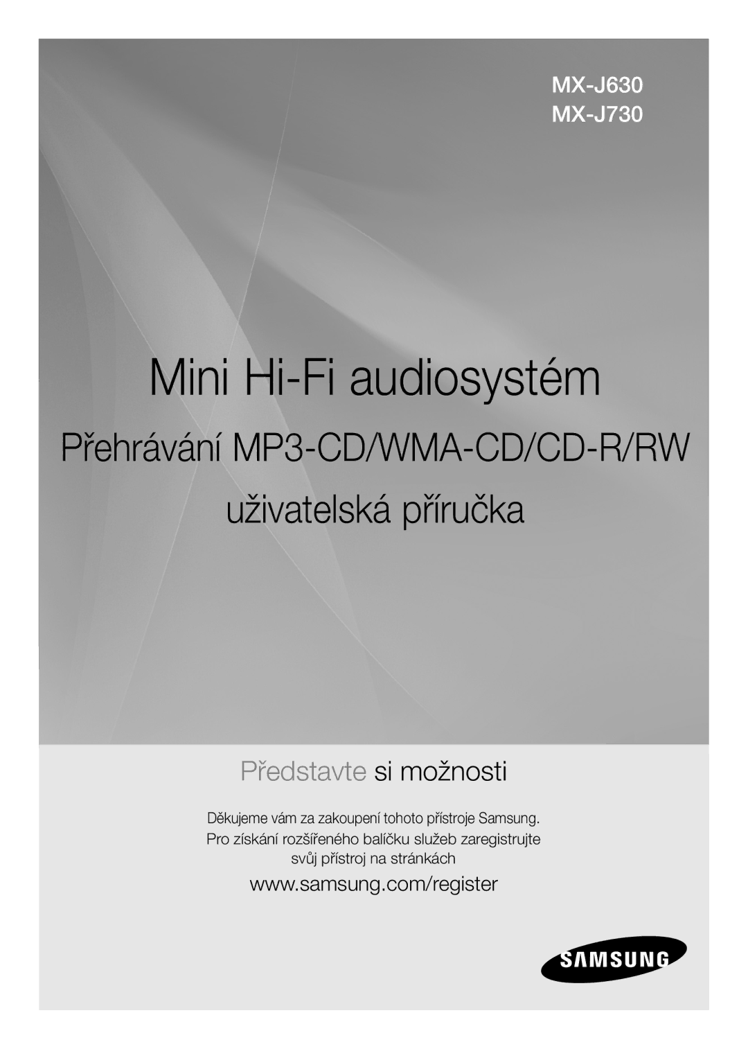 Samsung MX-J730/EN, MX-J630/EN manual Mini komponentinė „Hi-Fi Garso sistema 