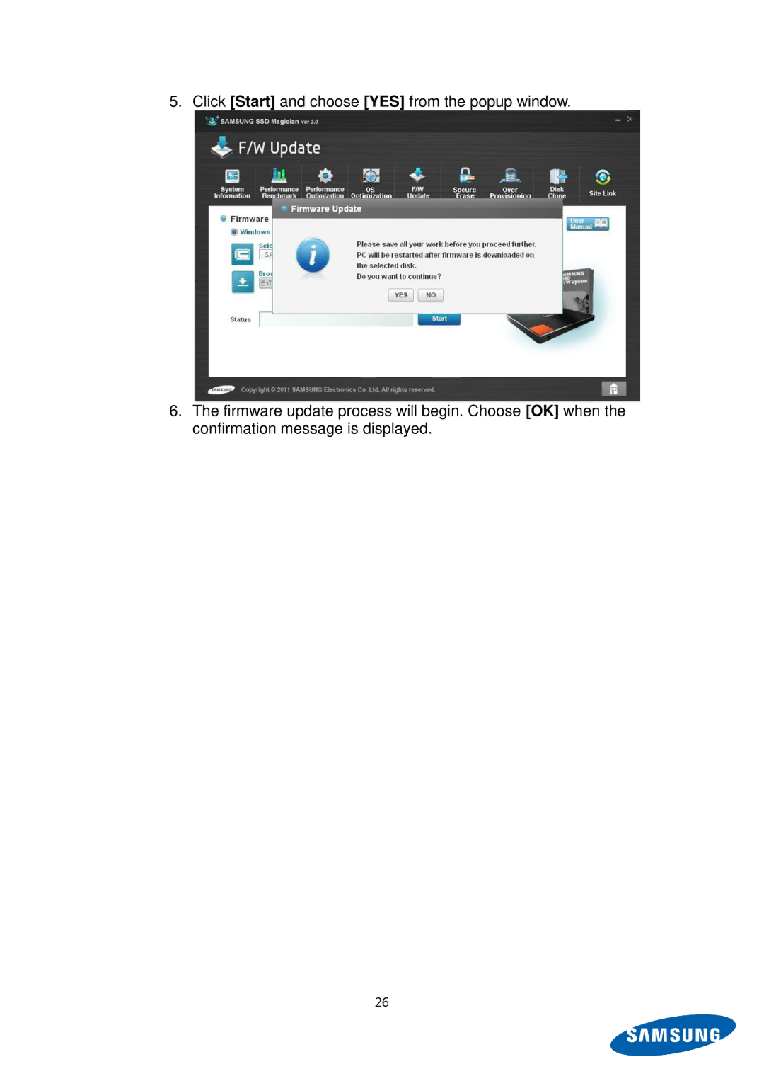 Samsung MZ-5PA128B/EU, MZ-5PA256C/EU, MZ-5PA128C/EU, MZ-5PA256B/EU, MZ-5PA064C/EU, MZ-5PA064B/EU manual 