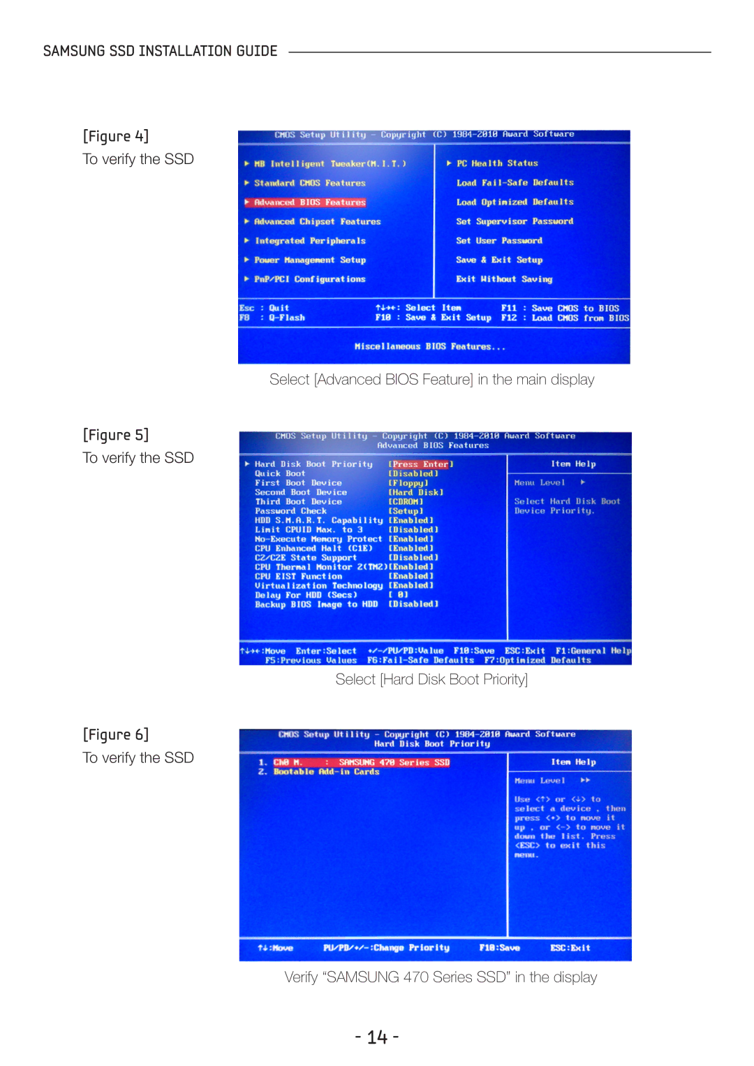 Samsung MZ-5PA256C/EU, MZ-5PA256/EU, MZ-5PA064/EU, MZ-5PA256B/EU, MZ-5PA064C/EU, MZ-5PA128/EU Samsung SSD Installation Guide 