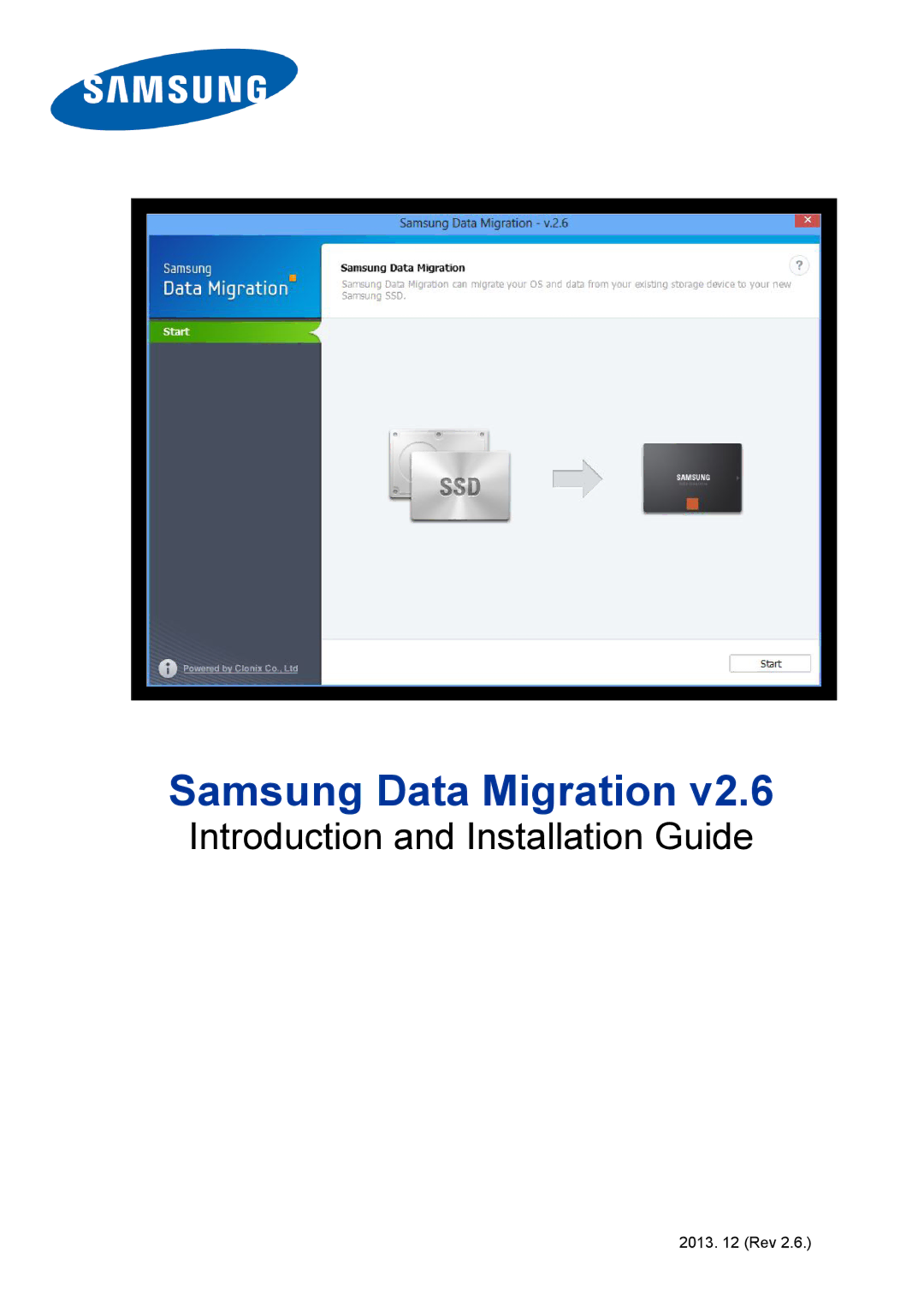 Samsung MZ-7PD128Z, MZ-7PD512BW, MZ-7PD256Z, MZ-7PD128BW, MZ-7PD512Z, MZ-7PD256BW, MZ-7PD064BW manual Samsung Data Migration 