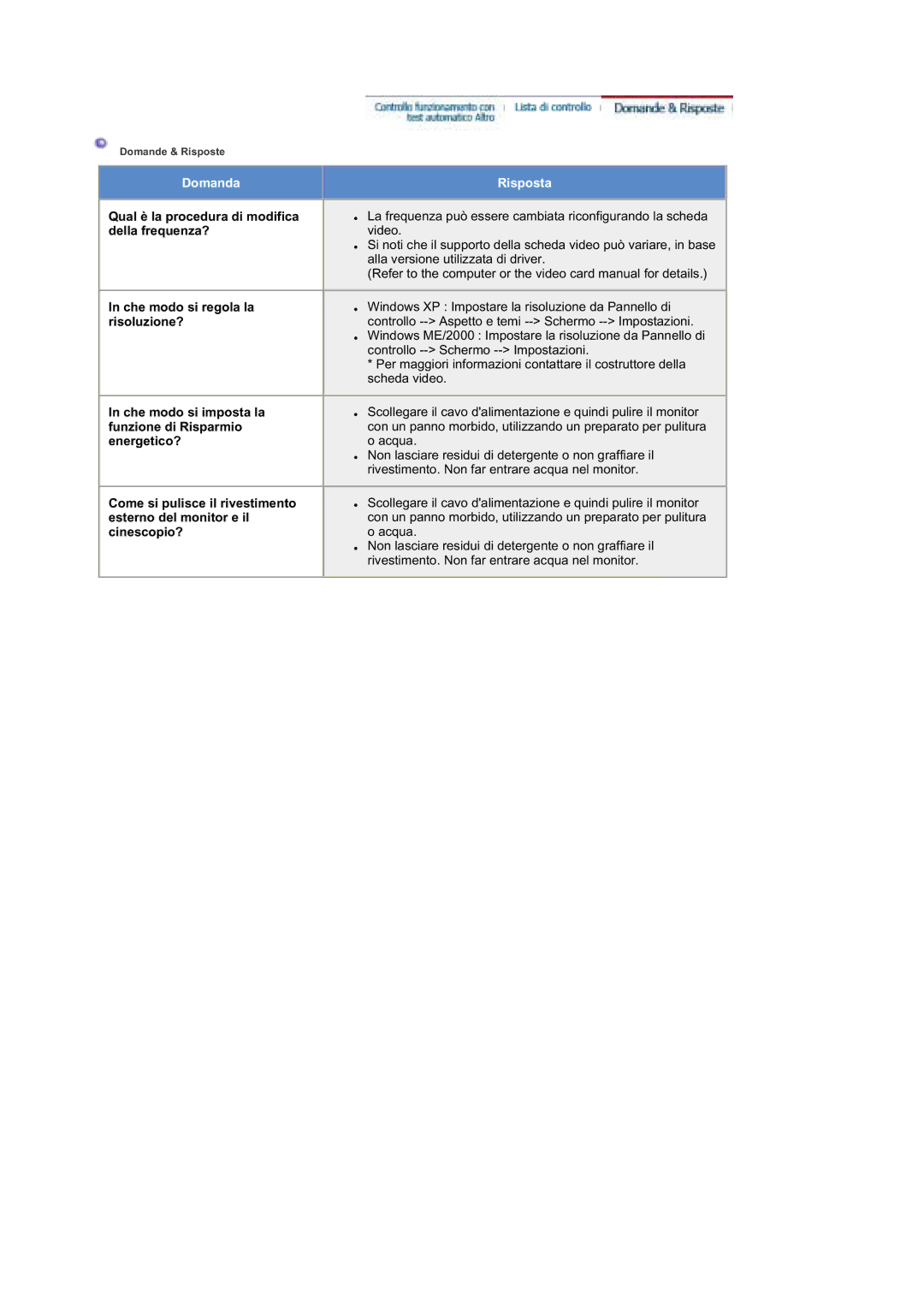 Samsung MZ19FSSS/EDC manual Domanda 