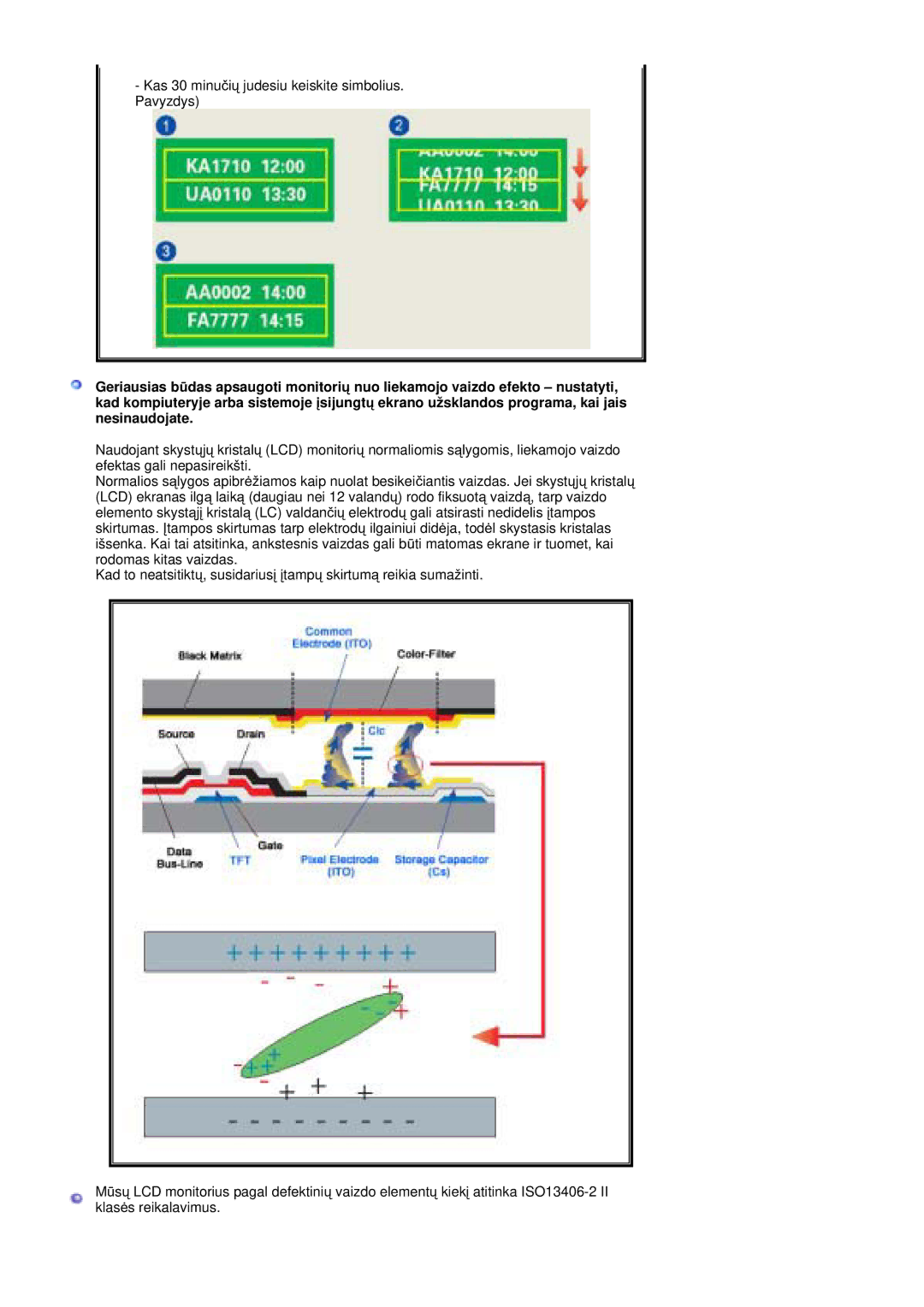 Samsung MZ19FSSS/EDC manual Kas 30 minuþiǐ judesiu keiskite simbolius. Pavyzdys 