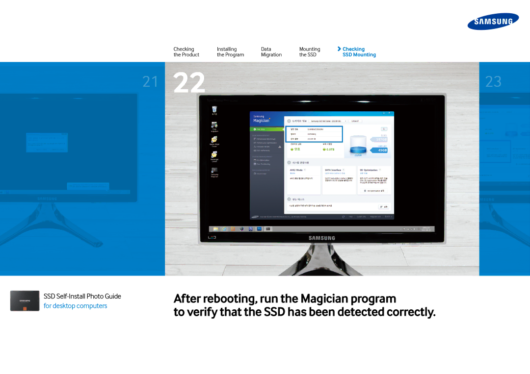 Samsung MZ7PD512Z, MZ7TE250LW, MZ7PD512BW manual SSD Self-Install Photo Guide for desktop computers 