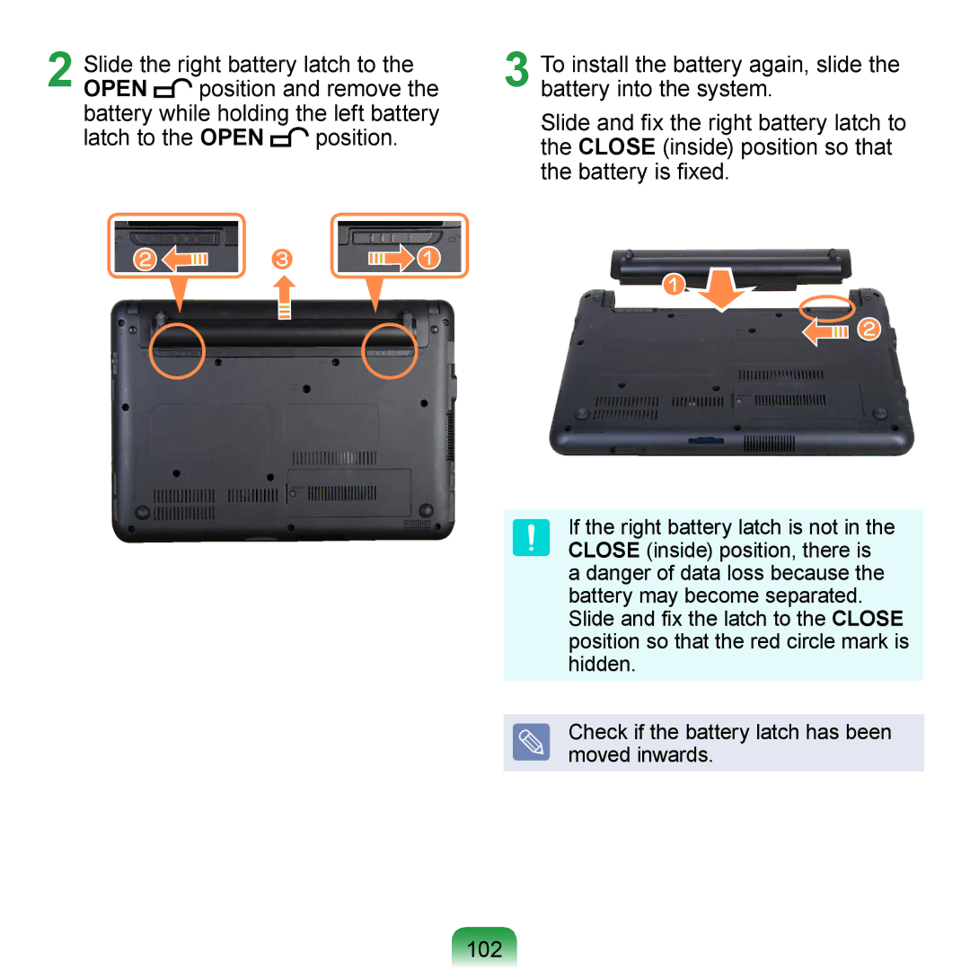 Samsung N140 manual 102 