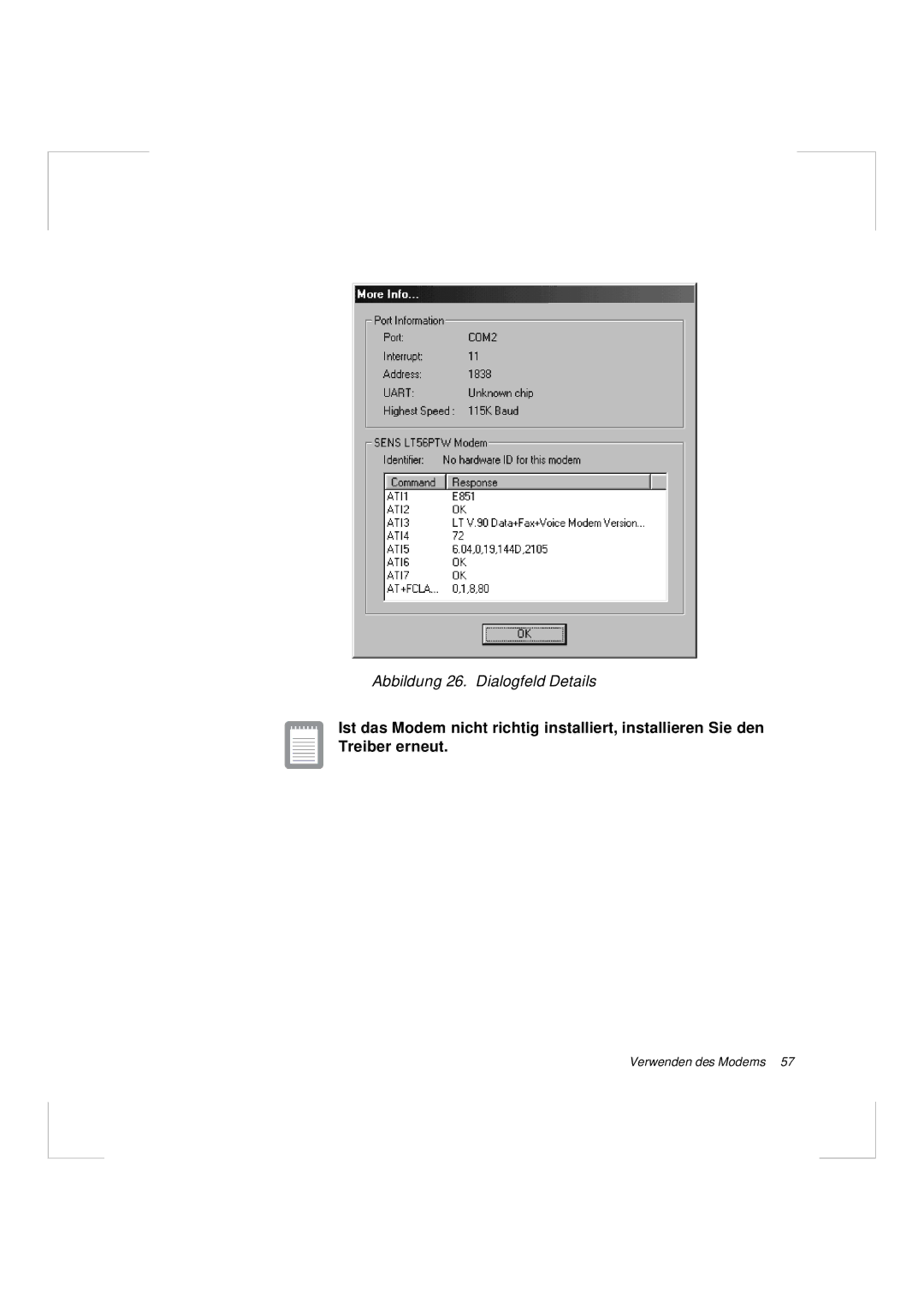 Samsung N640CP4007/SEG, N640GR4002/SEG manual Abbildung 26. Dialogfeld Details 