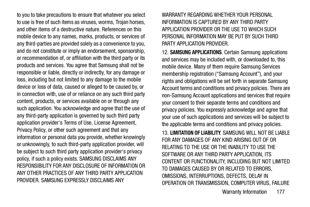 Samsung n/a user manual 177 