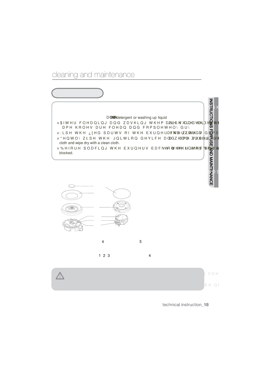 Samsung NA64H3030BS/WT, NA64H3010BS/WT, NA64H3010CK/WT manual 85156, 7KHÀDPHVSUHDGHUPXVWFOLFNLQWRSODFHFRUUHFWO\ 