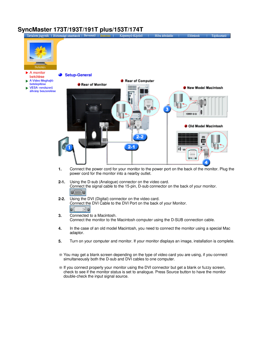 Samsung NB15BSHS/EDC, NB17ASBSY, NB17BSPSV/EDC, NB17BSPSD/EDC, NB19BSHS/EDC, NB19ASHS/EDC, NB17BSHS/EDC manual Setup-General 