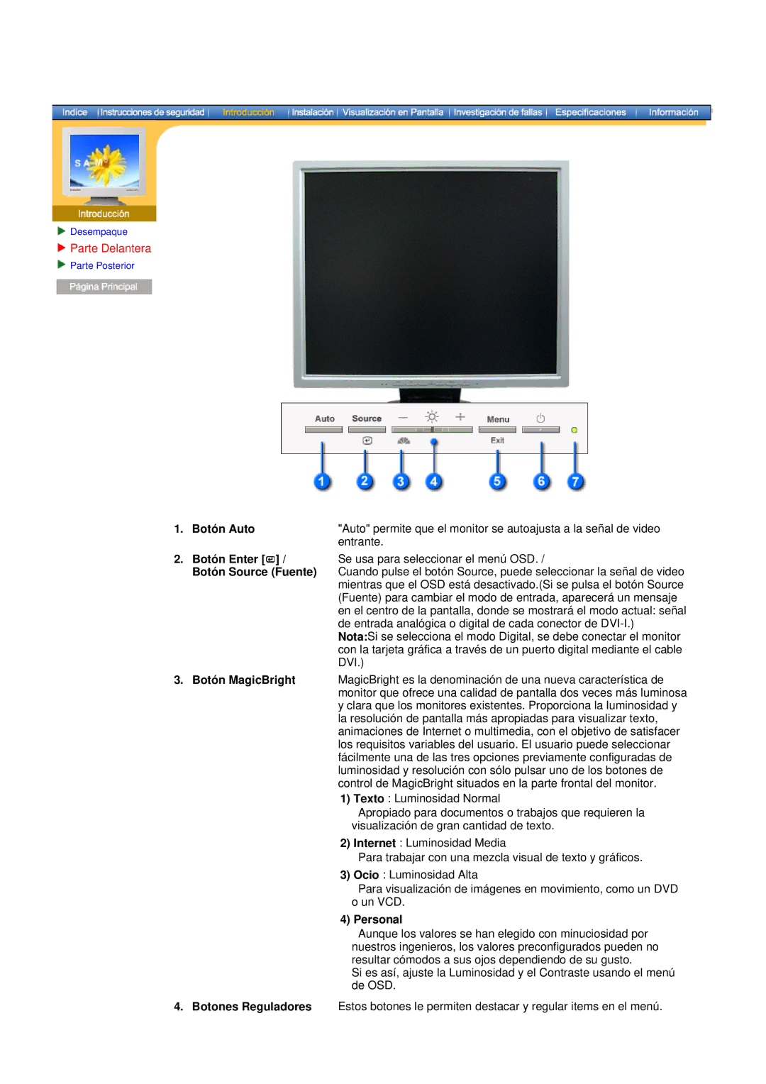 Samsung NB19PSHSB/EDC manual Parte Delantera, Personal 