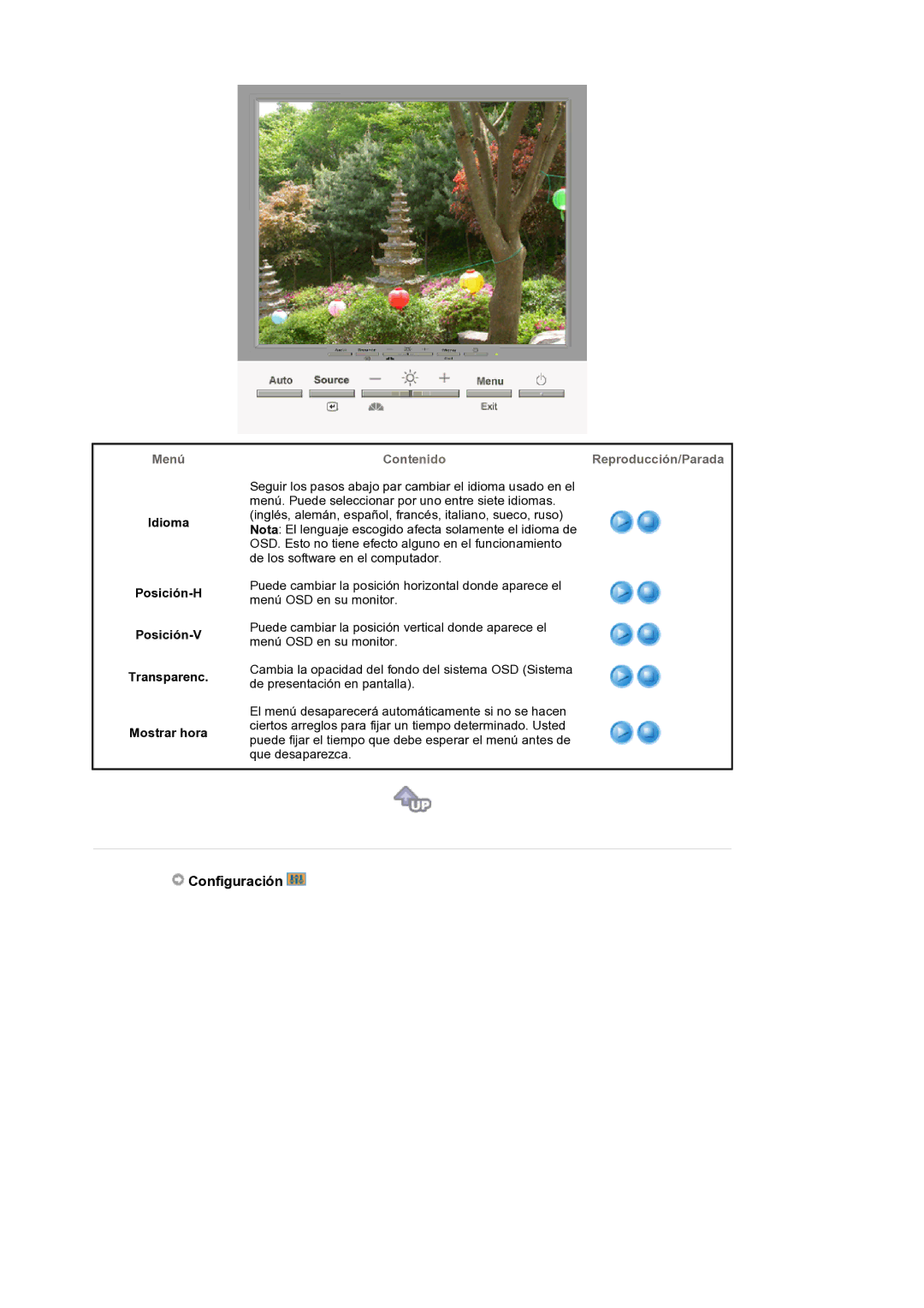 Samsung NB19PSHSB/EDC manual Configuración 