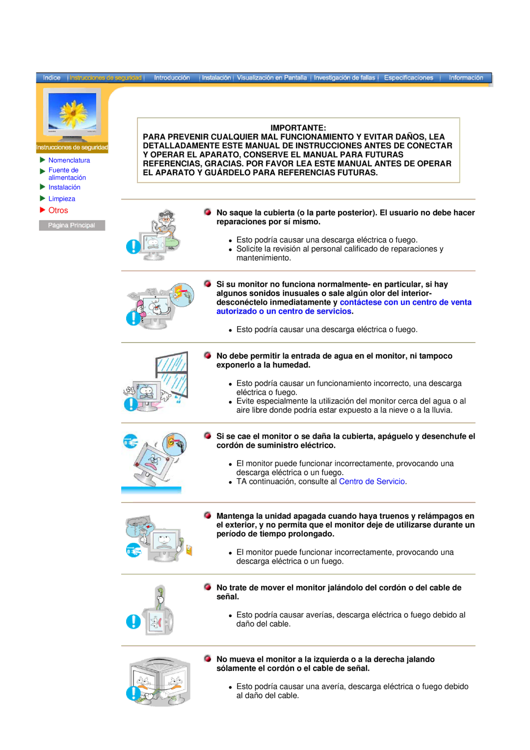 Samsung NB19PSHSB/EDC manual Otros 