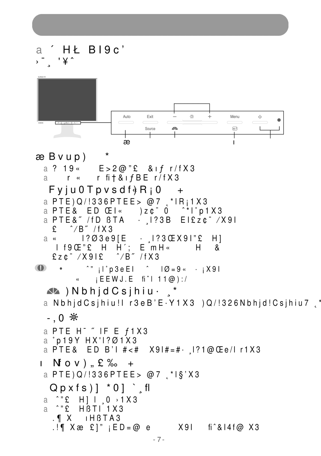 Samsung NB24BSAS/XSJ manual Bvup Fyju0Tpvsdf 