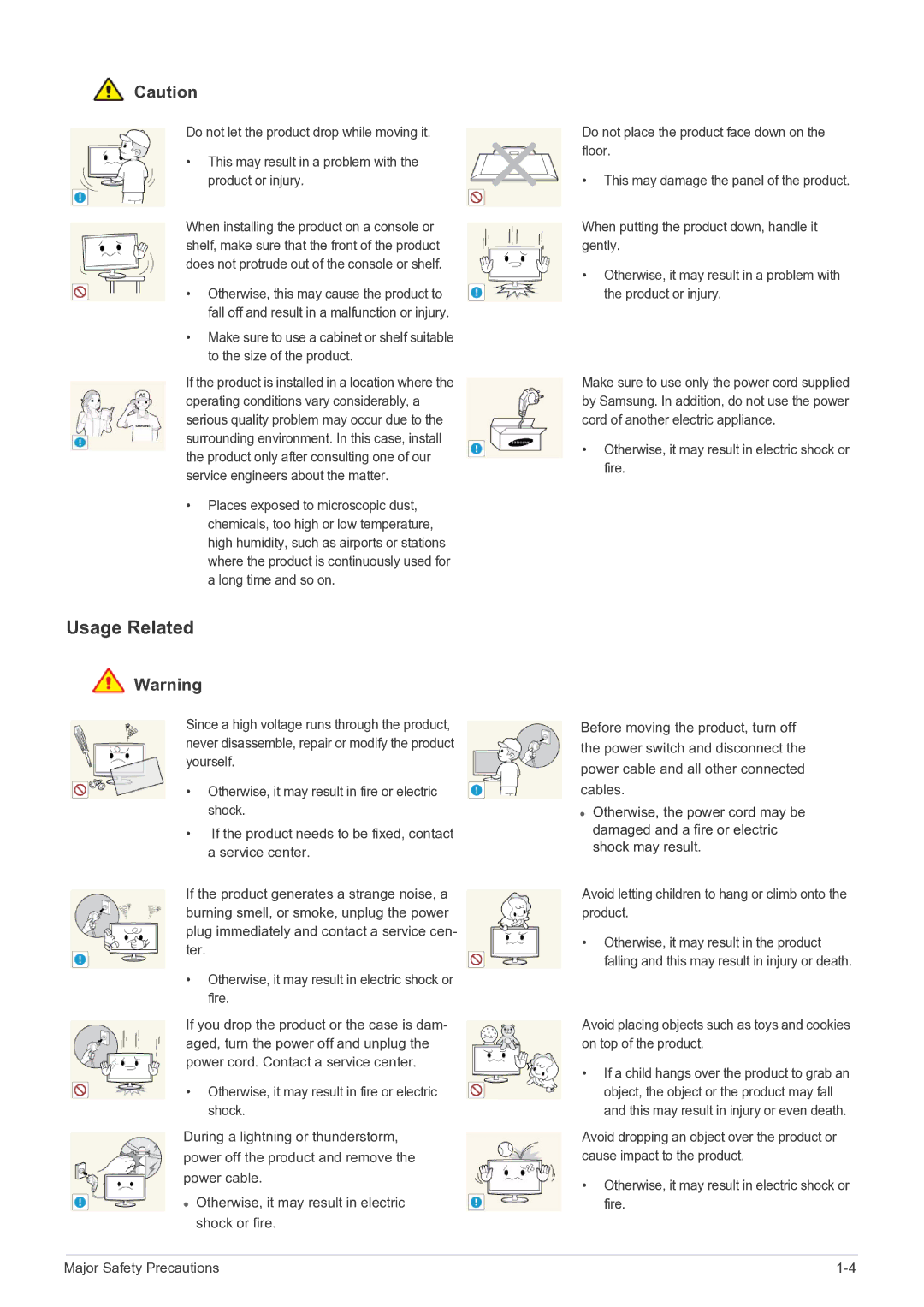 Samsung NC220P user manual Usage Related 