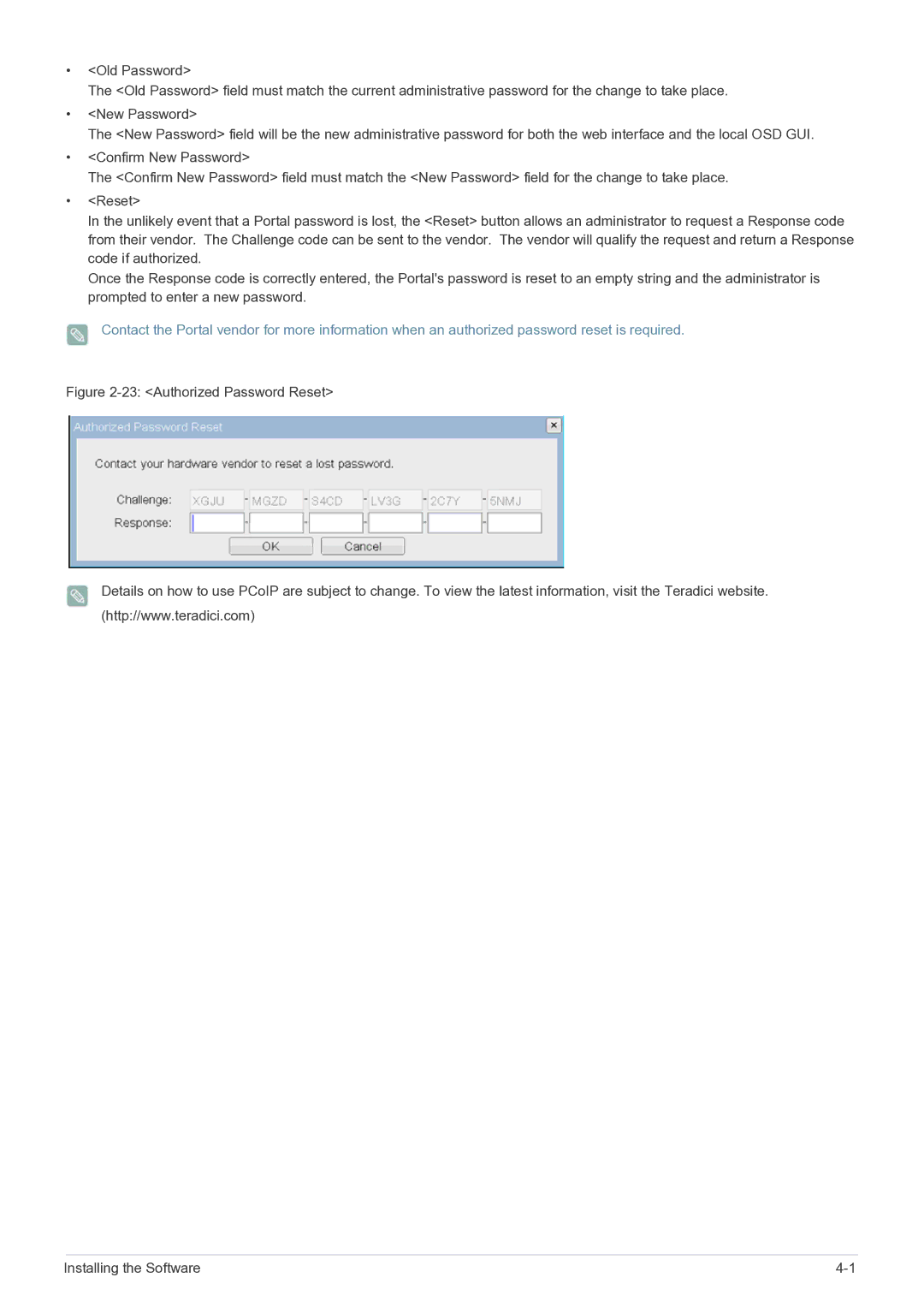 Samsung NC240 user manual Authorized Password Reset Installing the Software 