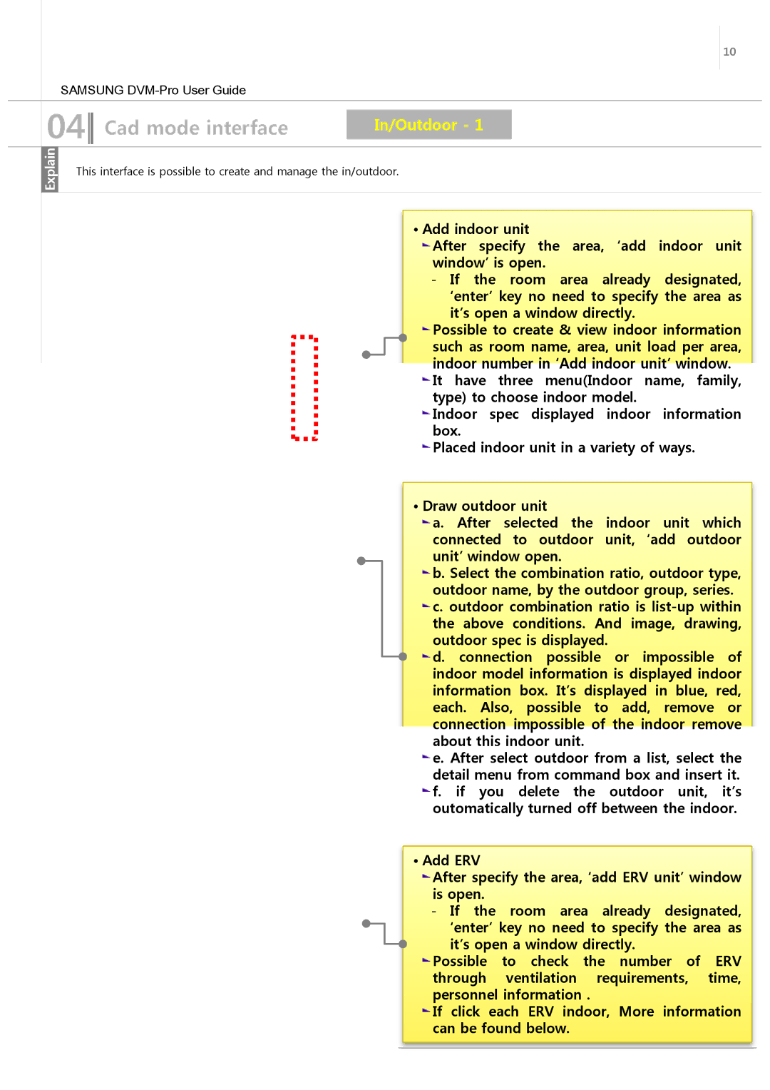 Samsung ND0834HXB1 user manual In/Outdoor 