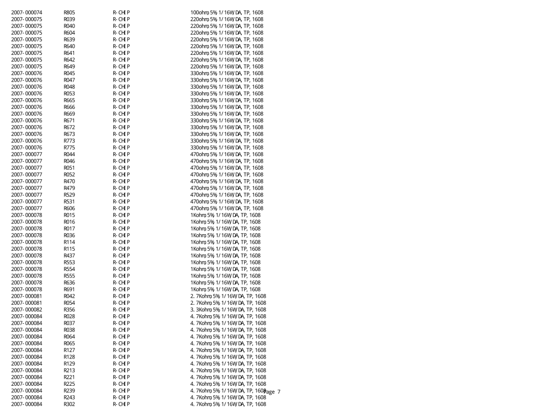 Samsung NK17A specifications R805 