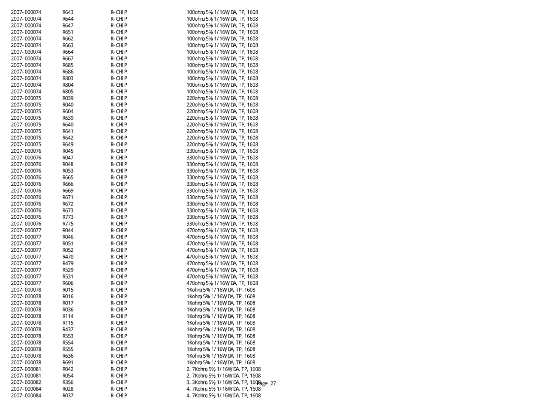 Samsung NK17A specifications R643 