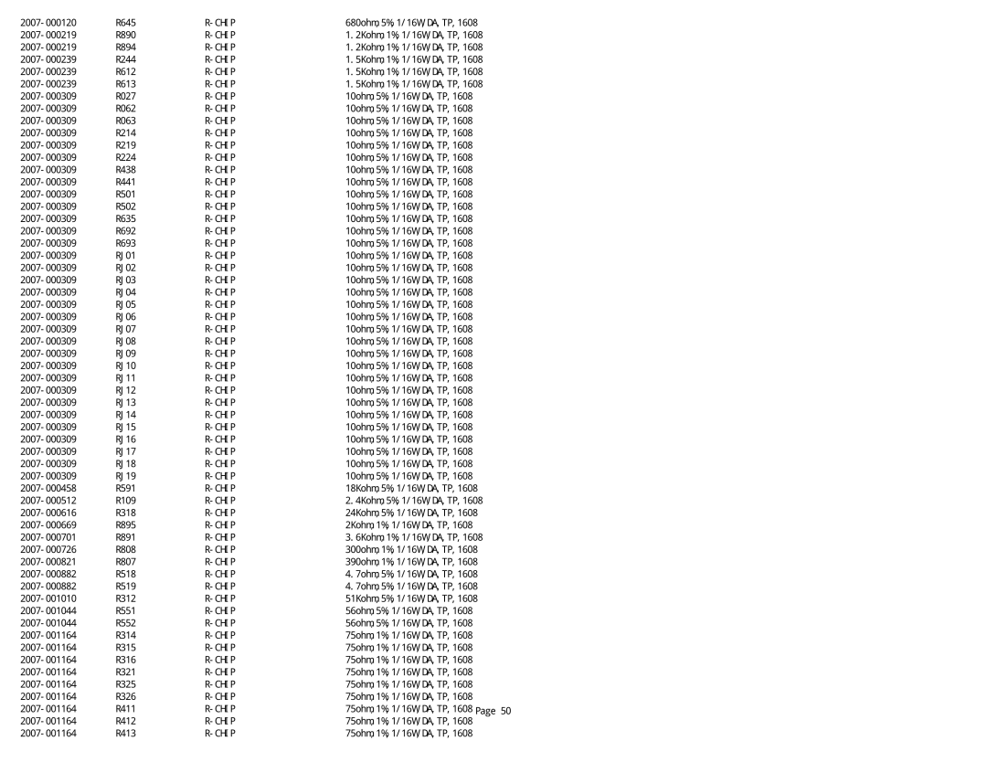 Samsung NK17A specifications R645 