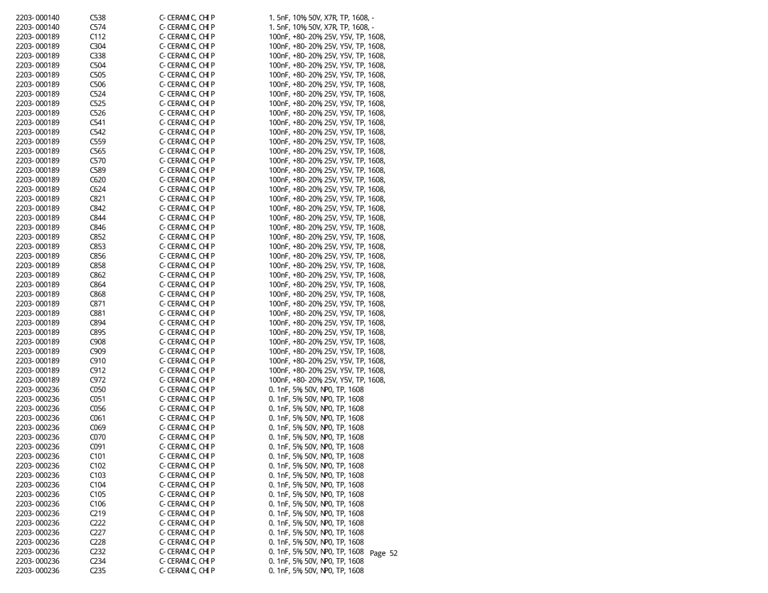 Samsung NK17A specifications C538 