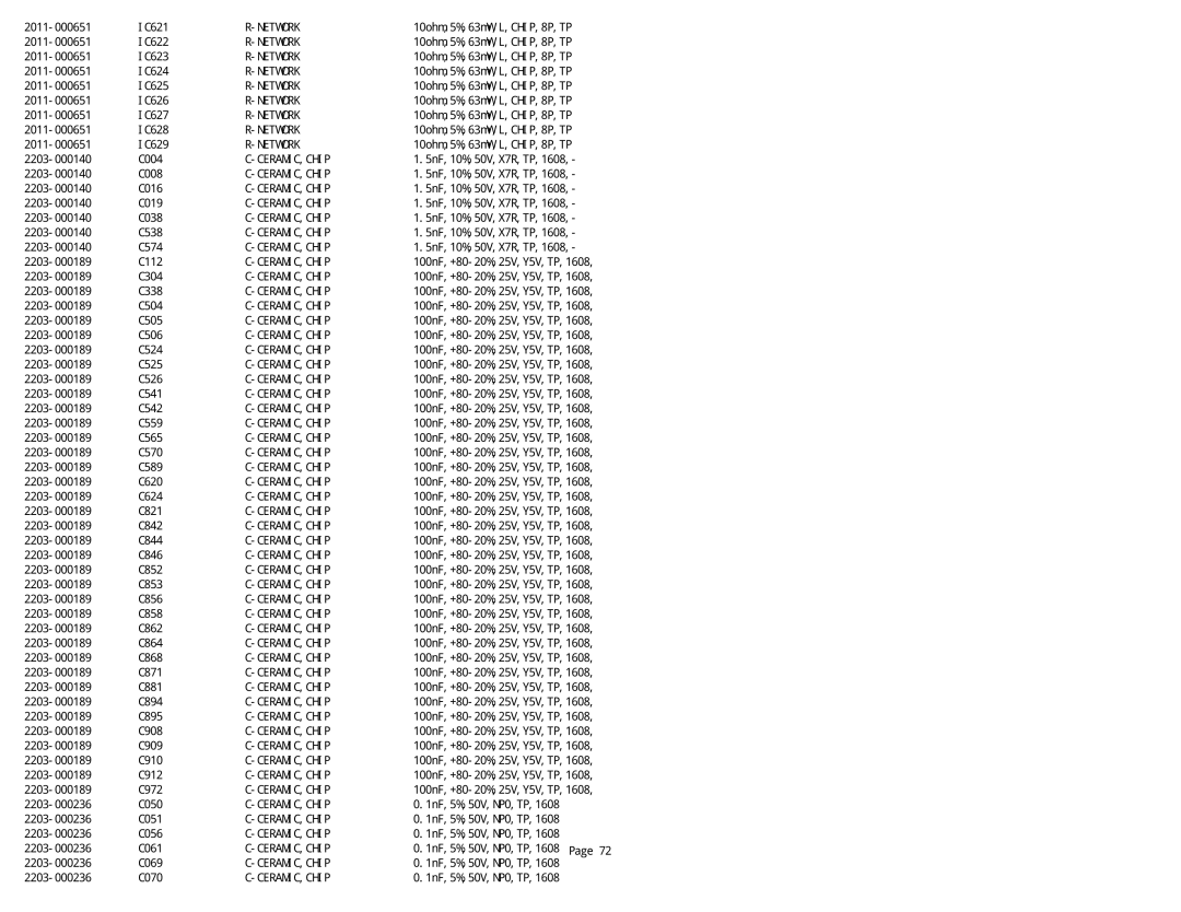 Samsung NK17A specifications IC621 