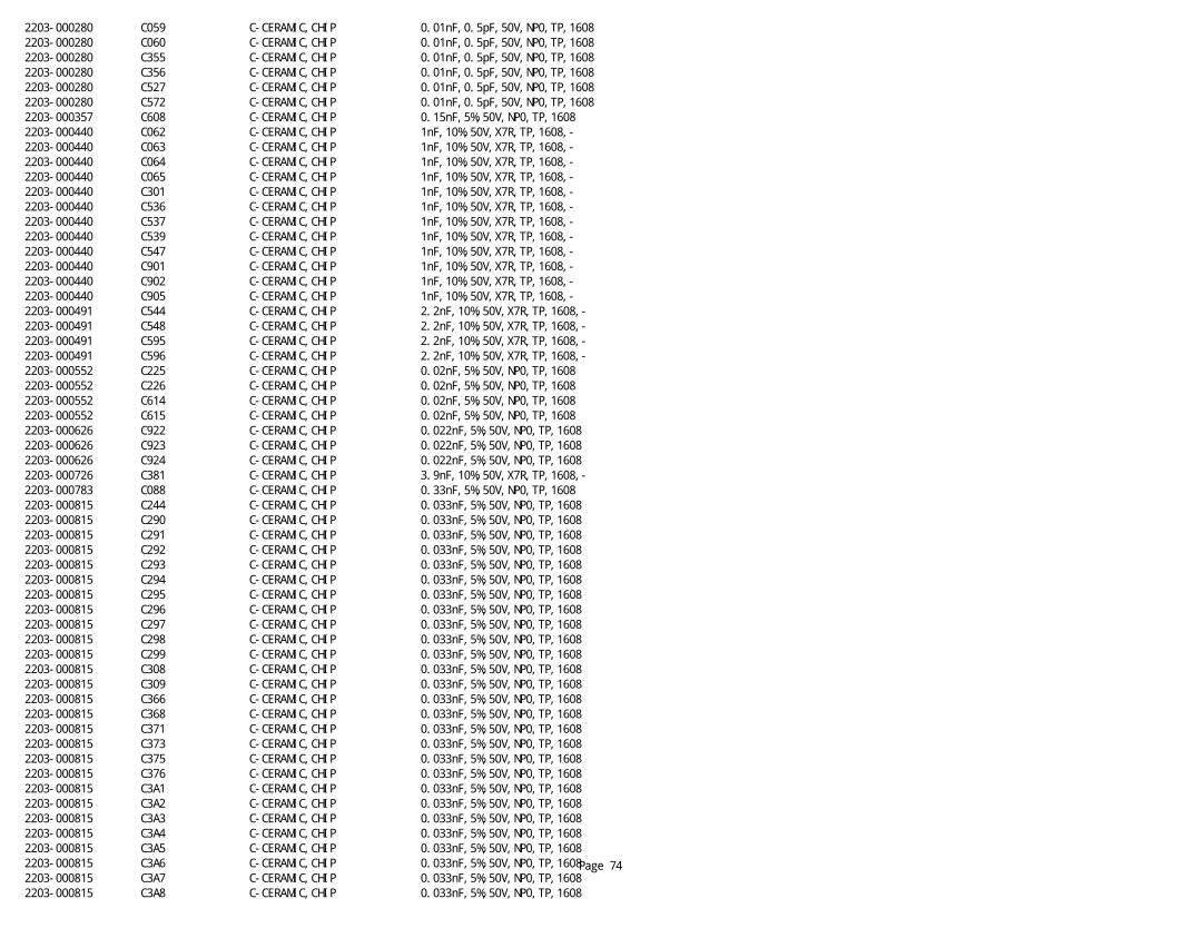 Samsung NK17A specifications C059 