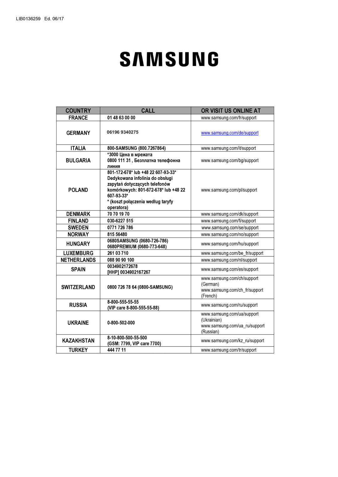 Samsung NK24M1030IS/UR 01 48 63 00, Samsung, 70 70 19, 030-6227, 0771 726, 815, 0680SAMSUNG 0680PREMIUM, 261 03, 088 90 90 