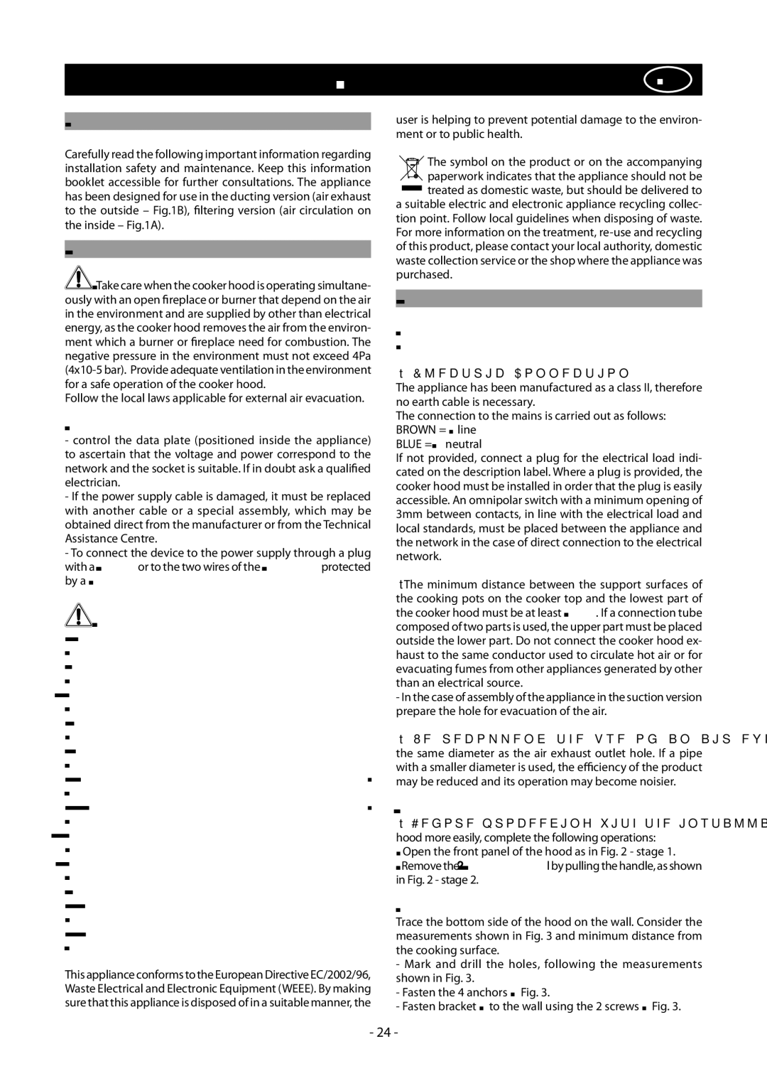 Samsung NK86NOV9MSR/UR manual Englishgb, General, Safety Precaution, Installation Instructions 