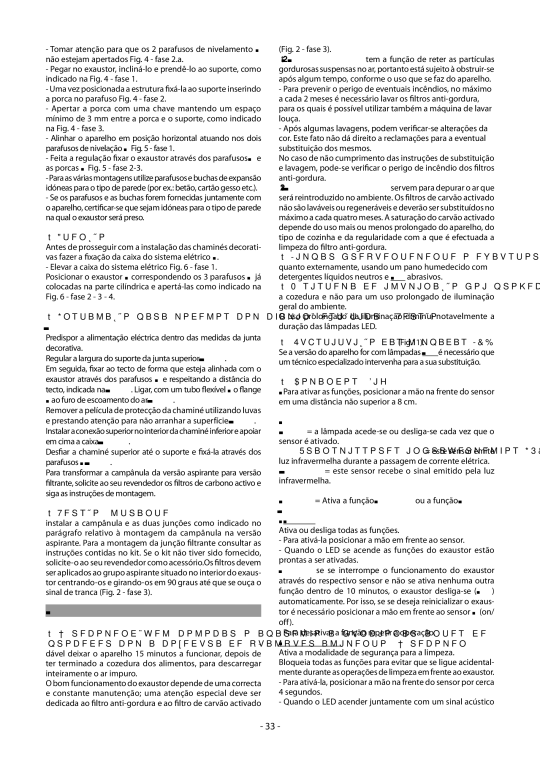 Samsung NK86NOV9MSR/UR manual USO E Manutenção, Versão filtrante, Substituição das lâmpadas LED, Comandos 