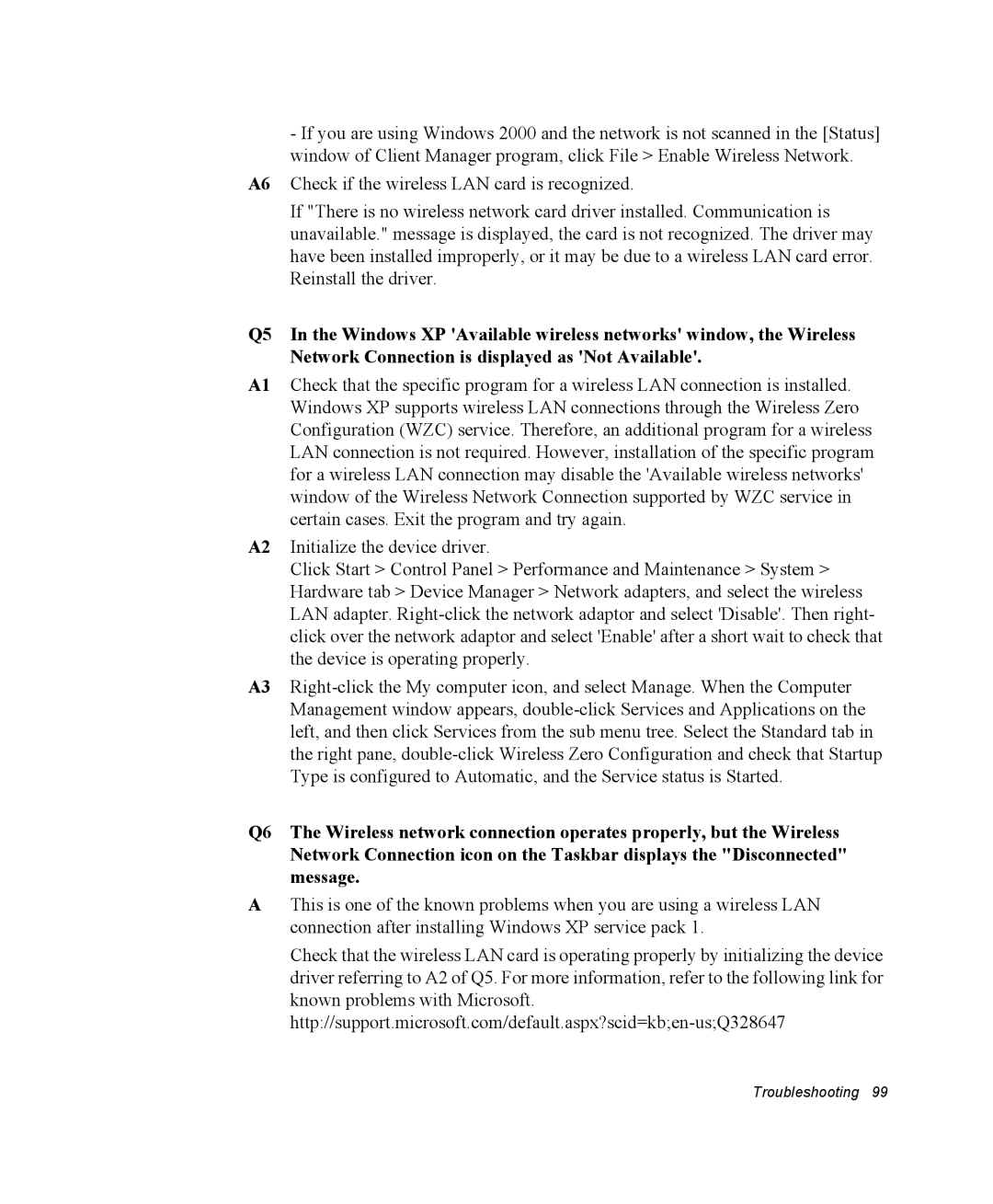 Samsung NM30MH04N4/SUK, NM30MH0B16/SES manual Troubleshooting 