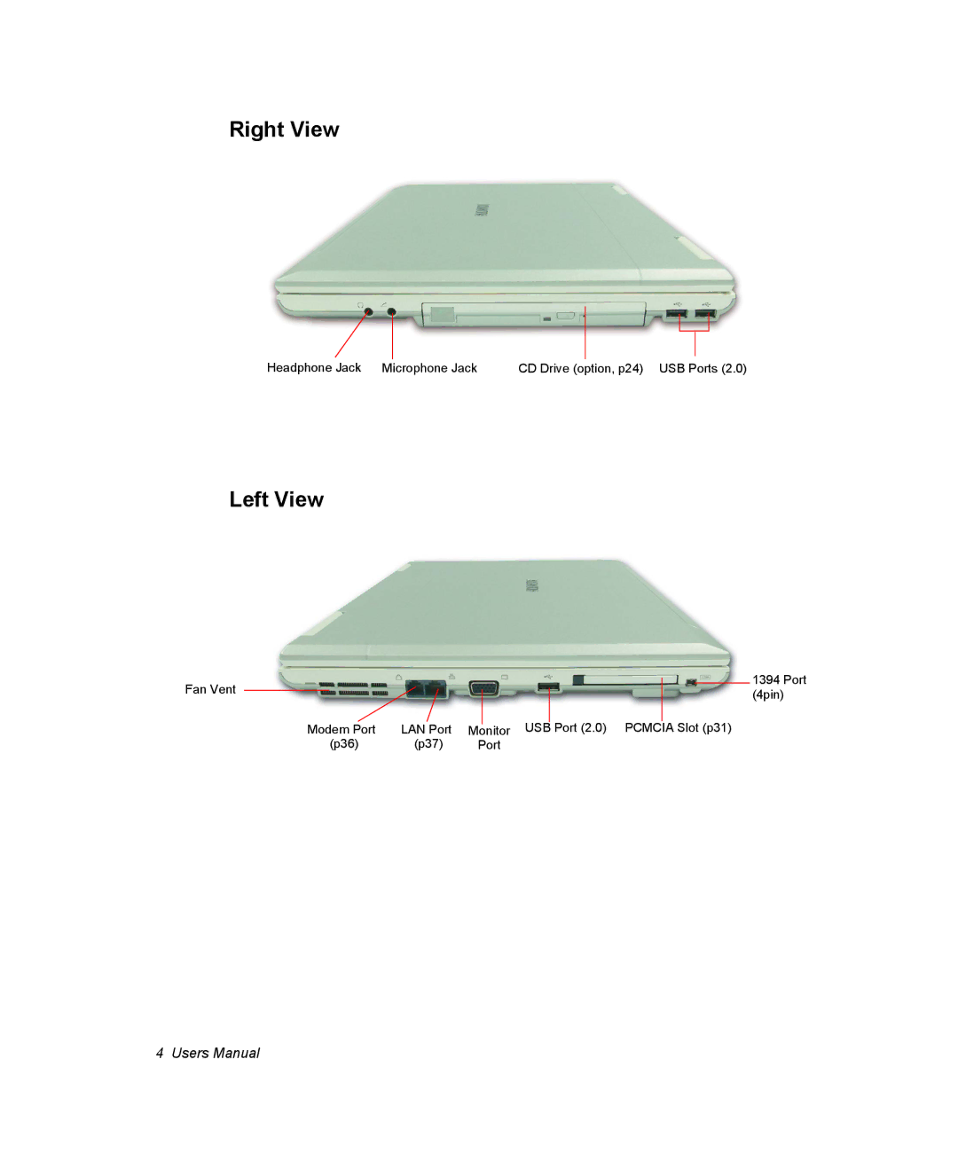 Samsung NM40PRTV01/SEF, NM40PRDV02/SEF, NM40PRCV01/SEF, NM40PRTV02/SEF, NM40PRCV02/SEF, NM40PRTV03/SEF Right View, Left View 