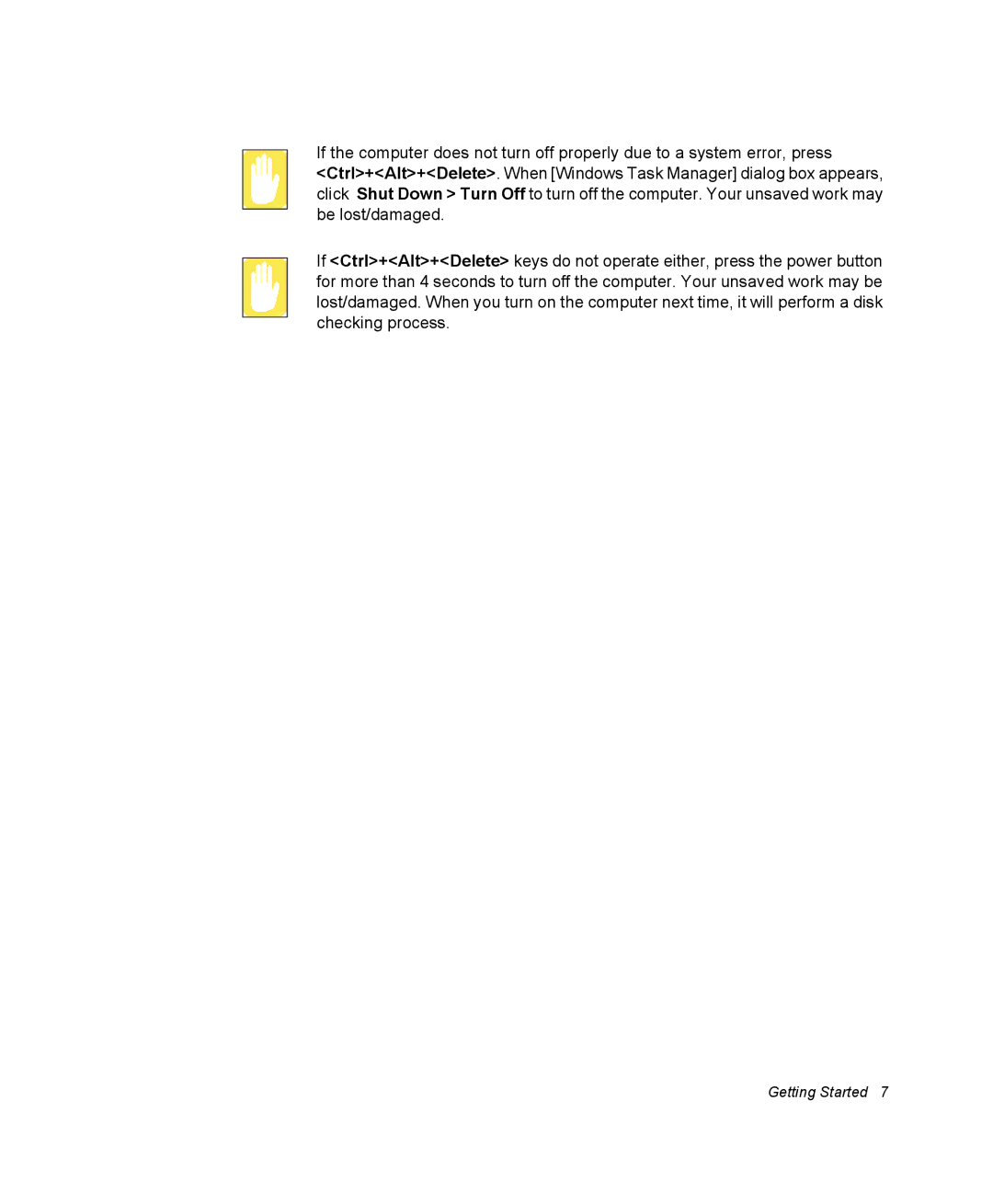 Samsung NM40PRTV02/SEF, NM40PRDV02/SEF, NM40PRCV01/SEF, NM40PRCV02/SEF, NM40PRTV03/SEF, NM40PRDV03/SEF manual Getting Started 