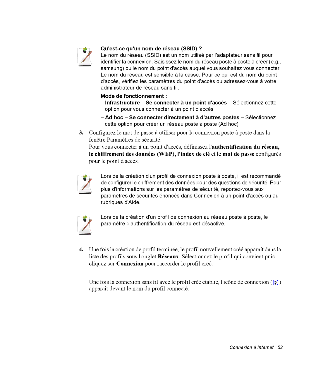 Samsung NM40PRTV02/SEF, NM40PRDV02/SEF, NM40PRD000/SEF, NM40PRCV01/SEF, NM40PRCV02/SEF Quest-ce quun nom de réseau Ssid ? 