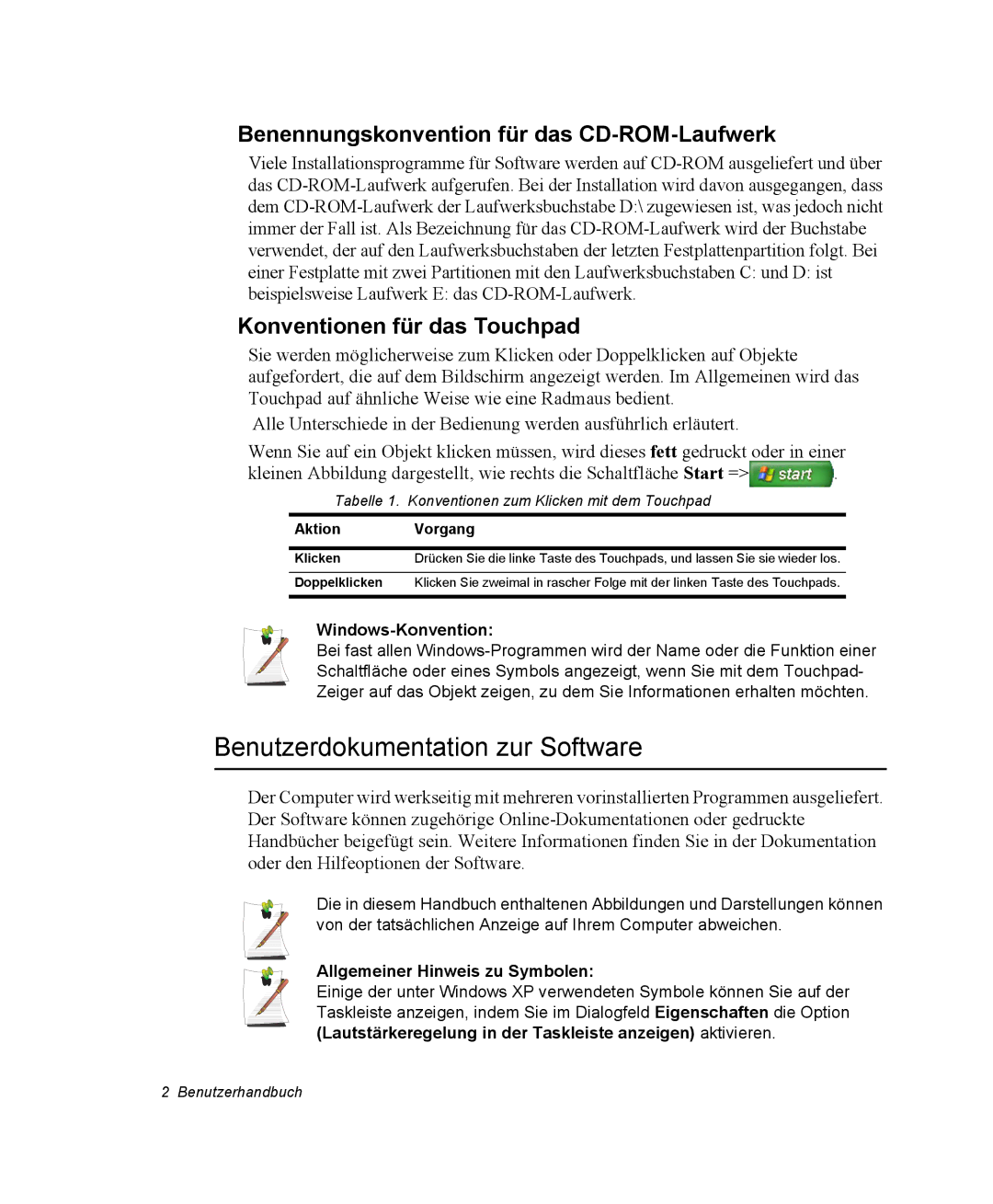 Samsung NM40PRC000/SEG, NM40TH0FMS/SEG Benutzerdokumentation zur Software, Benennungskonvention für das CD-ROM-Laufwerk 