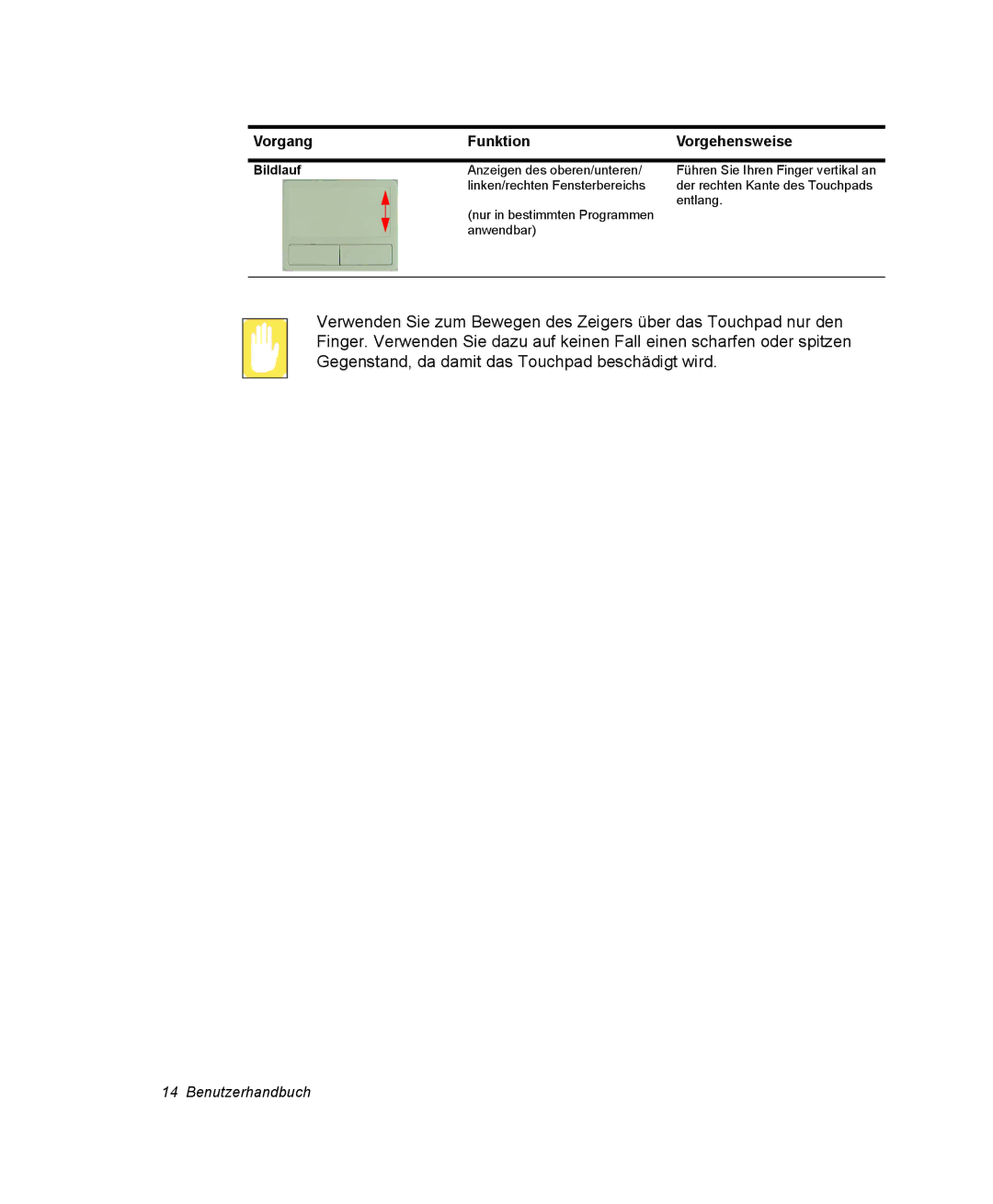 Samsung NP-Q30C004/SUK, NM40TH0FMS/SEG, NM40PRTV02/SEG, NM40PRTV01/SEG, NM40PRDV01/SEG, NP-Q30T007/SEG, NP-Q30T000/SEG Bildlauf 