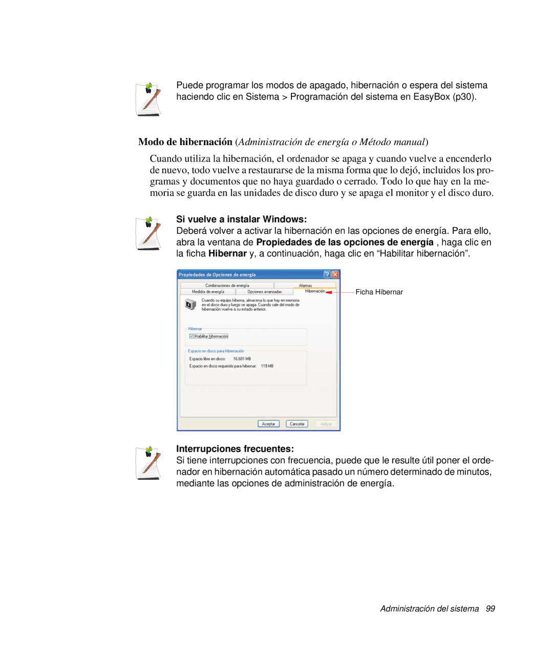 Samsung NP-G10K001/SES, NP-G10K000/SES manual Si vuelve a instalar Windows, Interrupciones frecuentes 