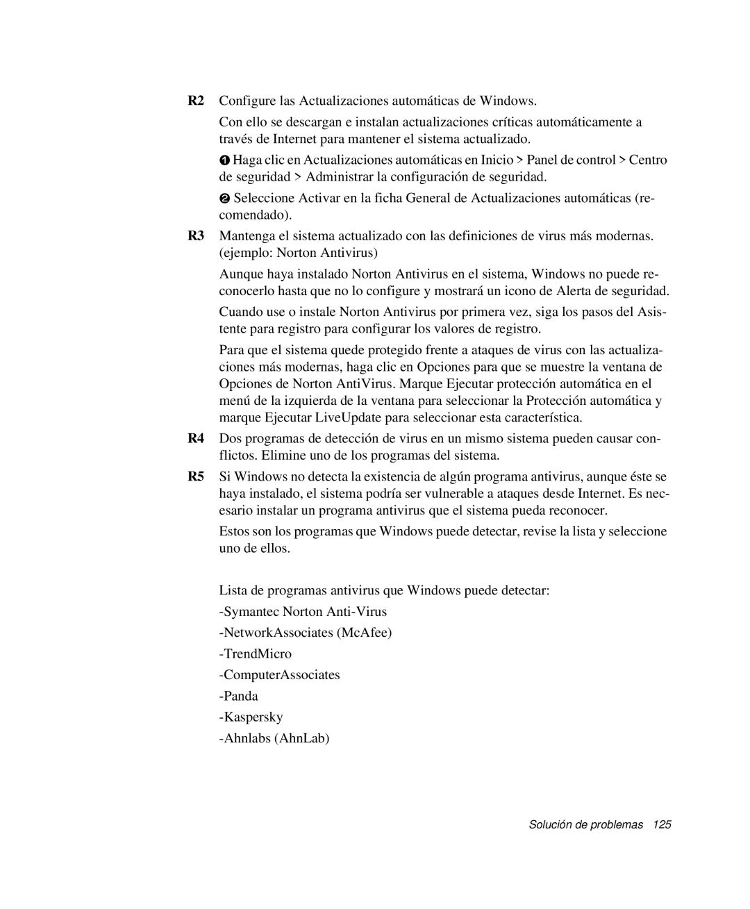 Samsung NP-G10K001/SES, NP-G10K000/SES manual Solución de problemas 