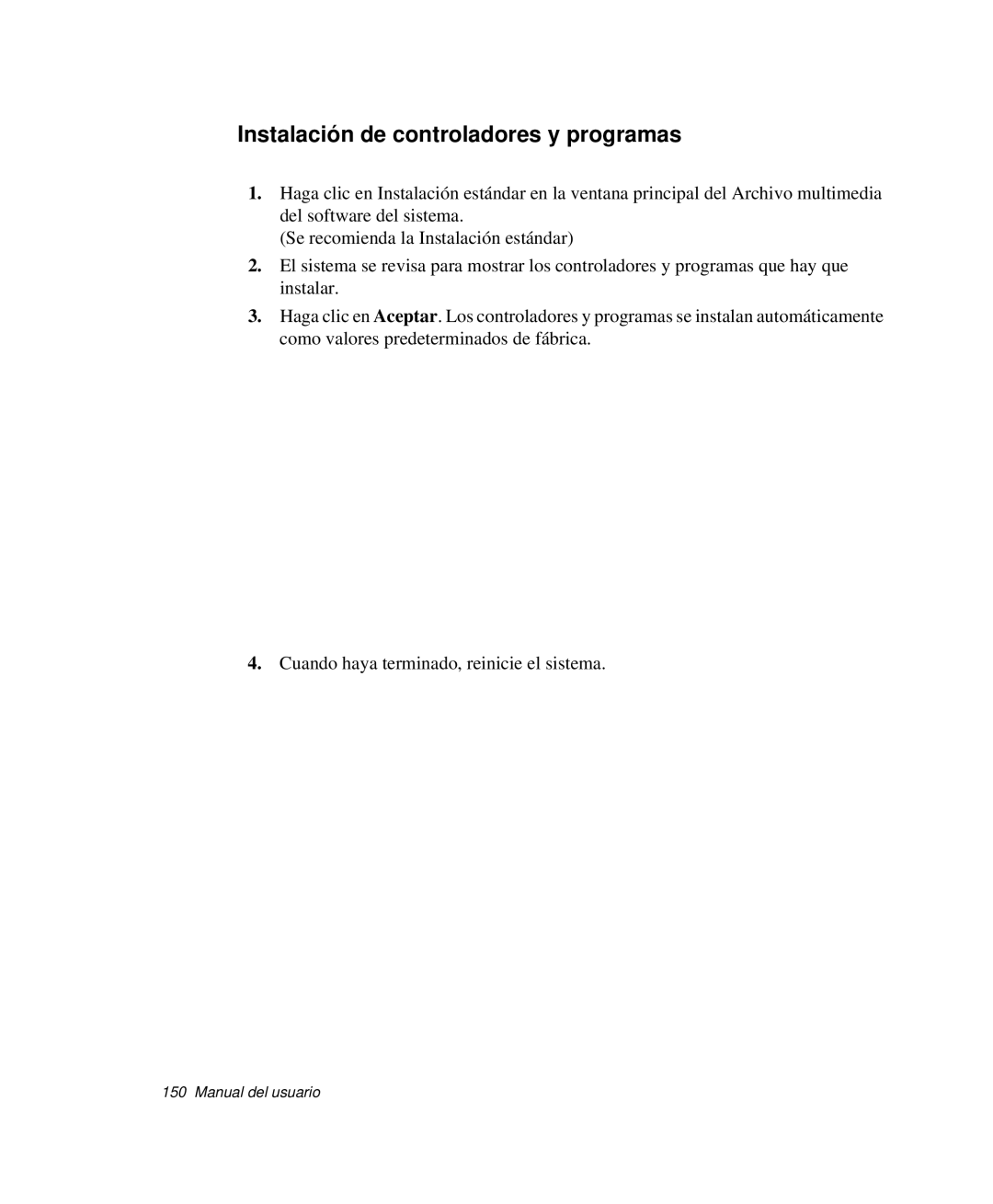 Samsung NP-M50T000/SES, NP-M50T001/SES, NP-M50C001/SES, NP-M50C002/SES manual Instalación de controladores y programas 