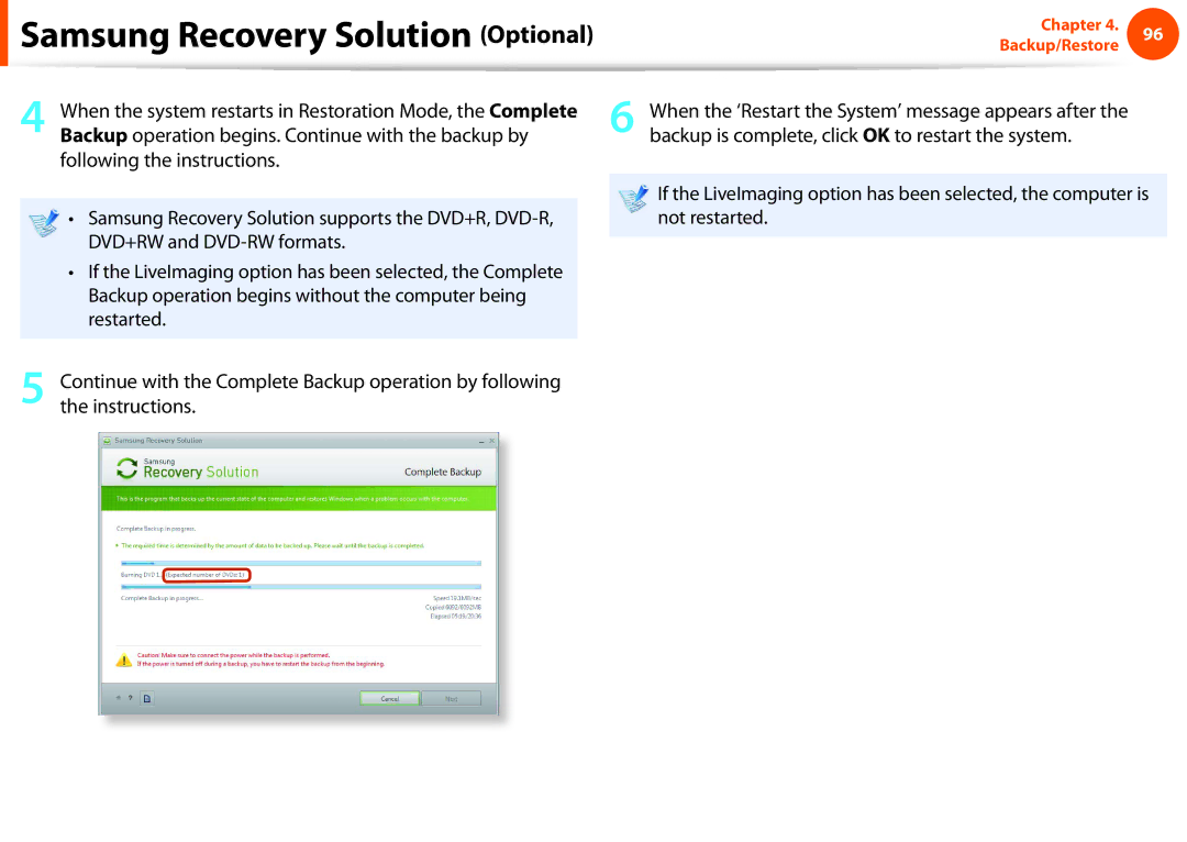 Samsung NP-N140-JA06IT, NP-N130-KA02FR, NP-N140-JA01FR, NP-N140-JA04FR, NP-NC10-KB05FR Samsung Recovery Solution Optional 