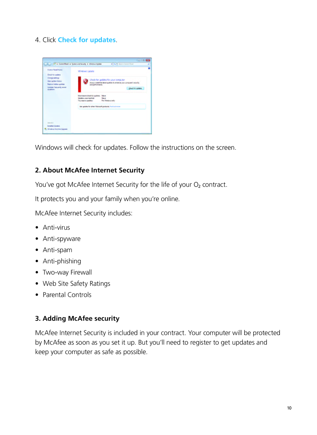 Samsung NP-N150-JPB2US manual Click Check for updates 