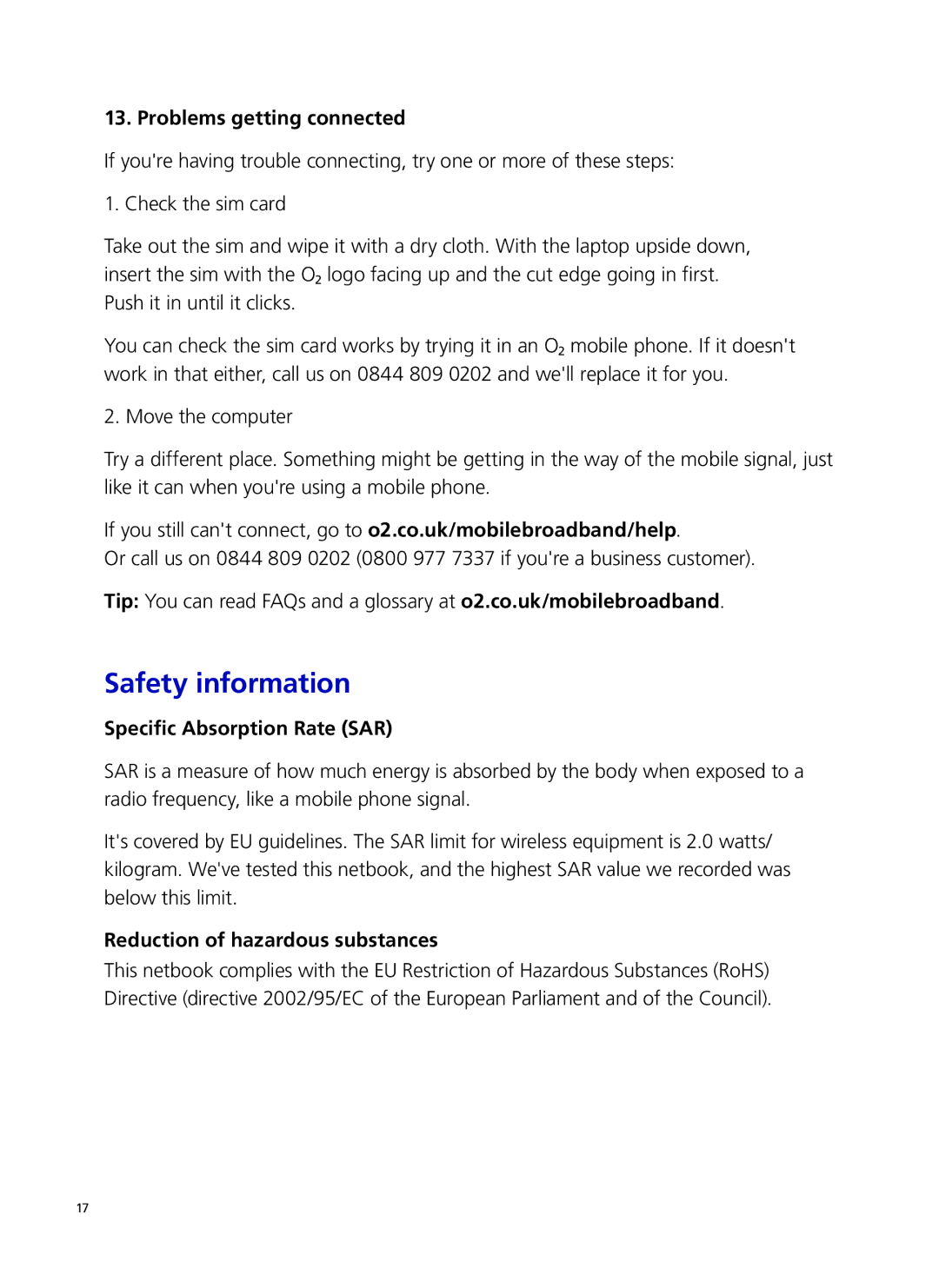 Samsung NP-N150-JPB2US manual Safety information 