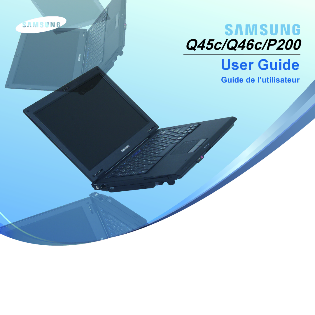 Samsung NP-P200-F000DE, NP-P200BM/DE, NP-P200-FA01FR, NP-P200-XA01FR, NP-P200-RA01FR, NP-P200-FA02FR manual Q45c/Q46c/P200 