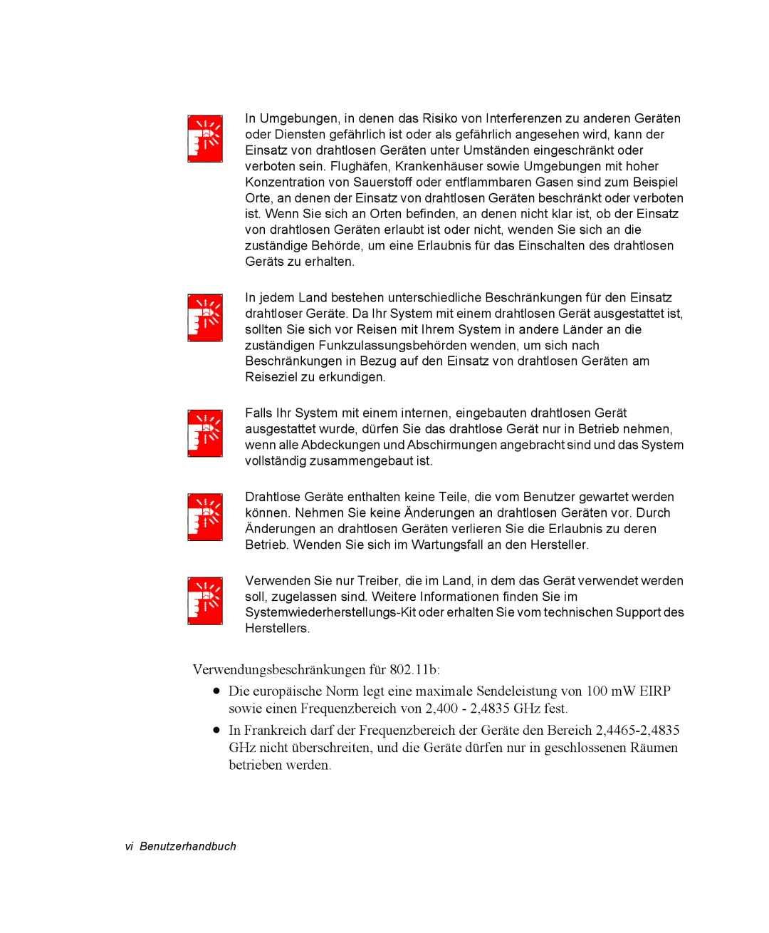 Samsung NP-P40TV04/SEG, NP-P40TV03/SEG, NP-P40CV01/SEG manual Vi Benutzerhandbuch 