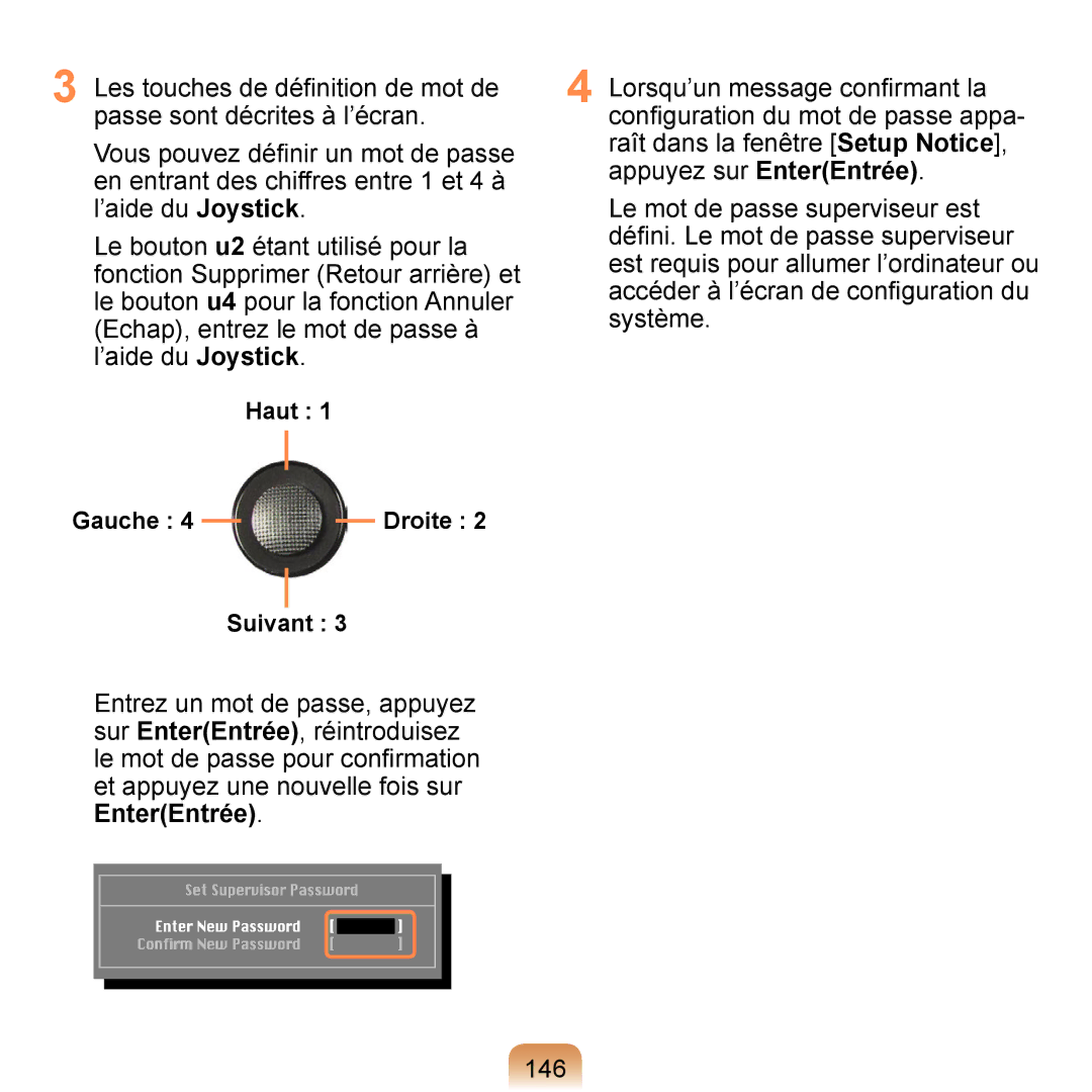 Samsung NP-Q1-M000/SEF, NP-Q1-V000/SEF, NP-Q1-V004/SEI manual Haut Gauche 4Droite Suivant 