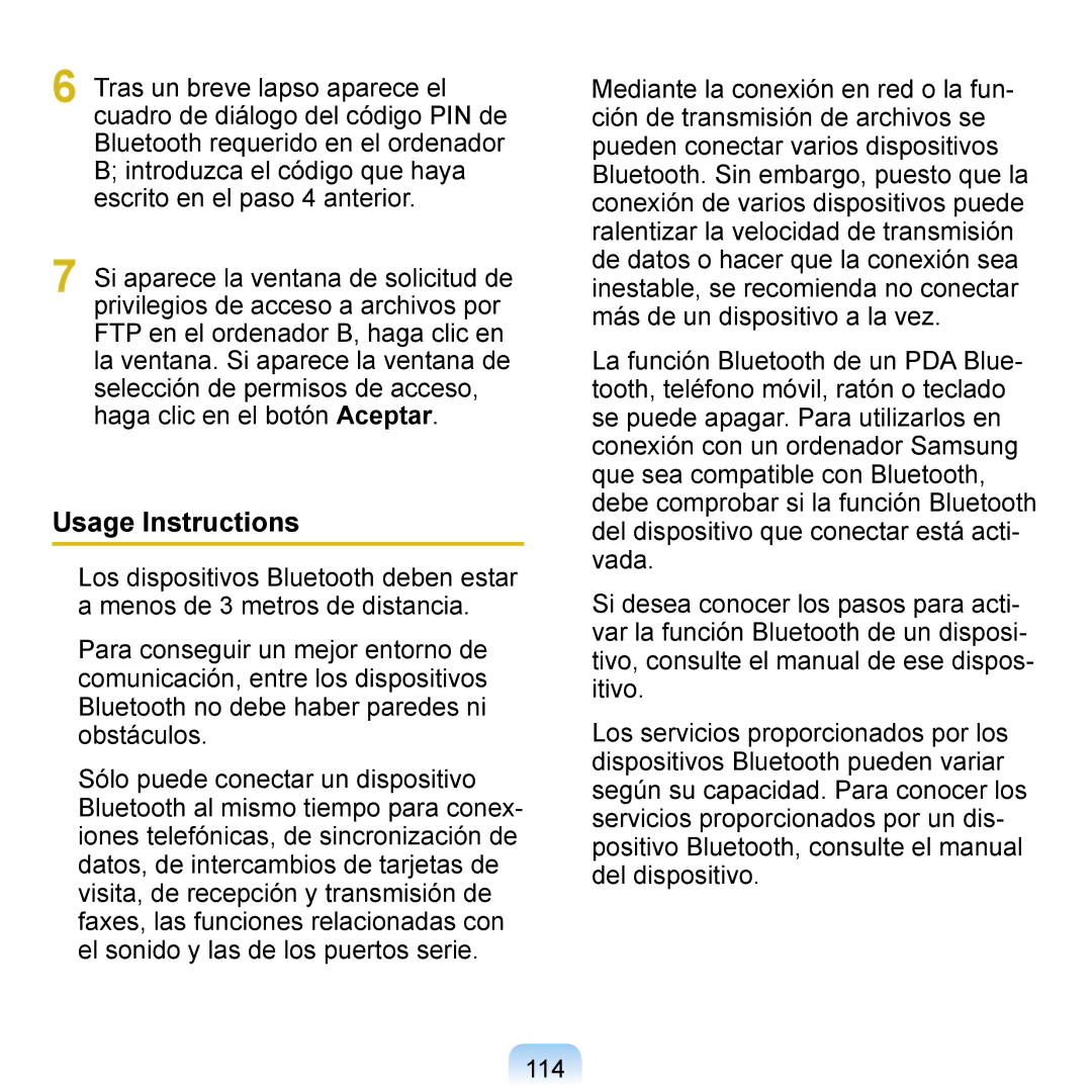 Samsung NP-Q1-V005/SEI, NP-Q1-V000/SES, NP-Q1-M000/SES manual Usage Instructions 