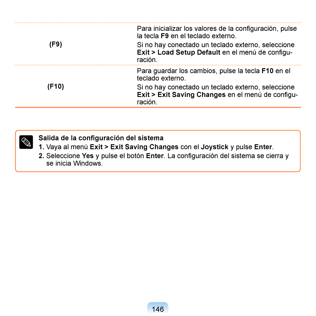 Samsung NP-Q1-M000/SES, NP-Q1-V005/SEI, NP-Q1-V000/SES manual 146, F10 