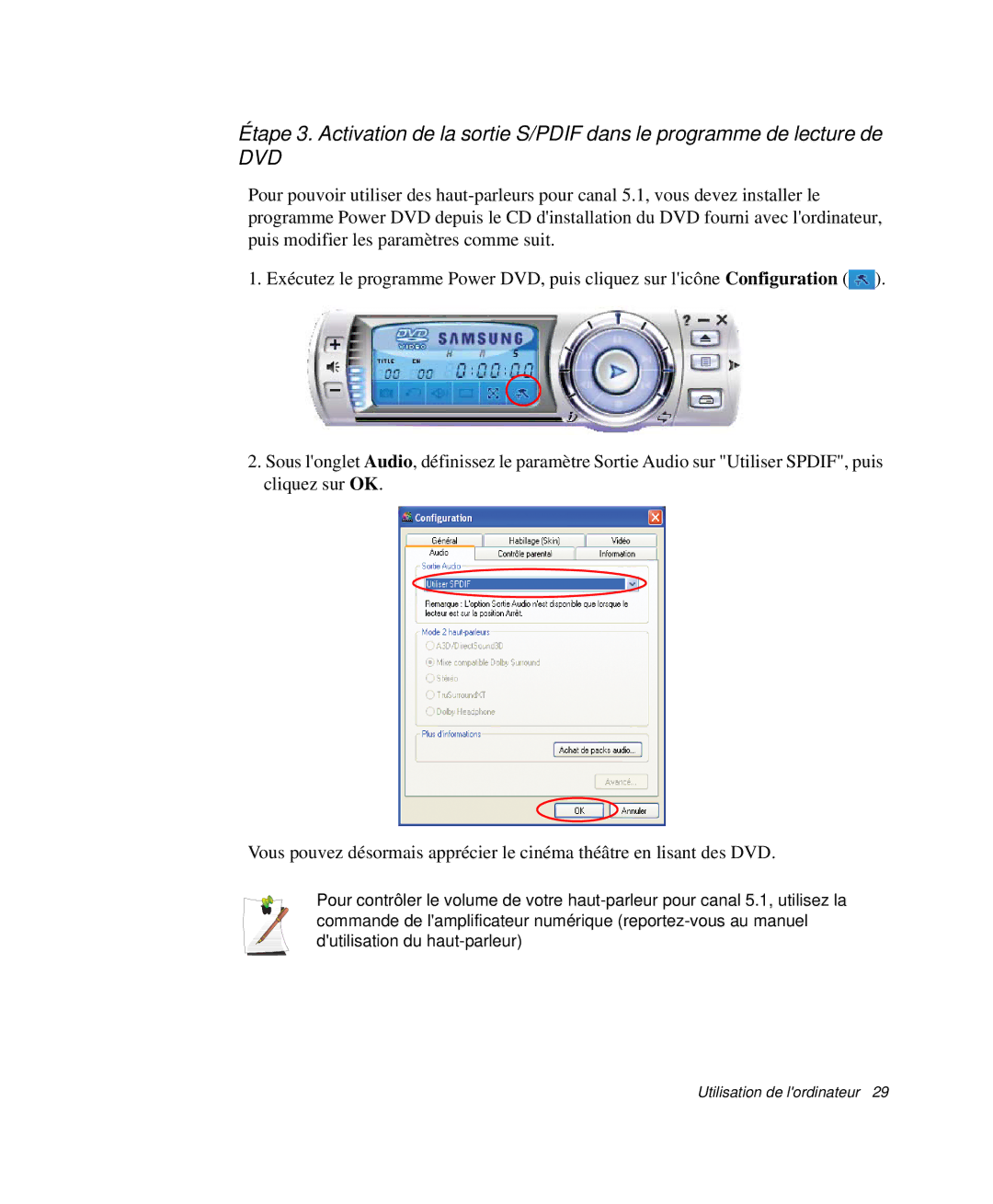 Samsung NP-Q30T002/SEF, NP-Q30TY01/SEF, NP-Q30T001/SEF, NP-Q30CY00/SEF, NP-Q30TY02/SEF, NP-Q30T003/SEF manual Dvd 